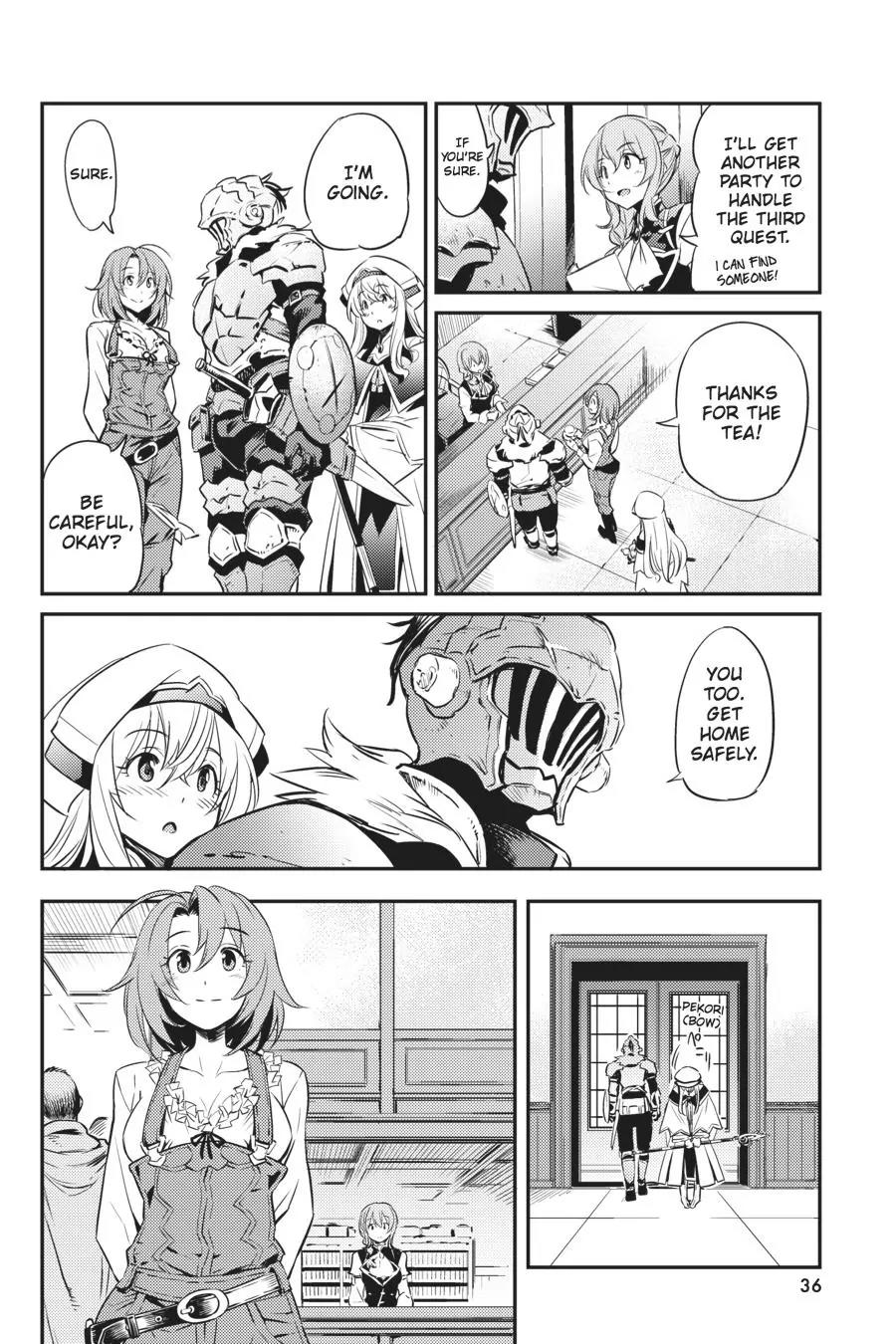 Goblin Slayer Chapter 3 page 36 - Chapter 3