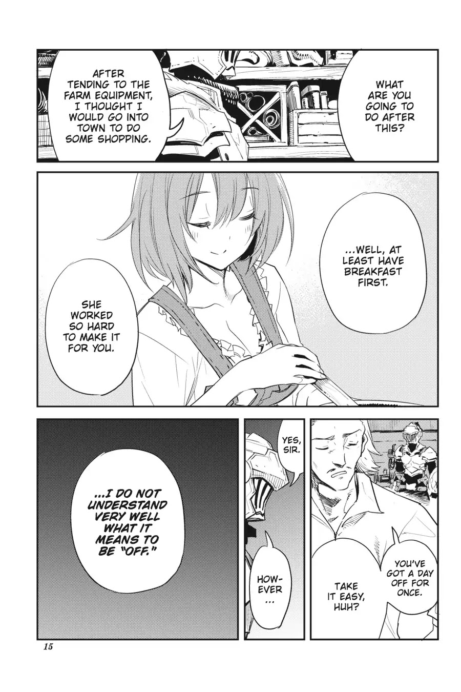 Goblin Slayer Chapter 31 page 15 - Chapter 31