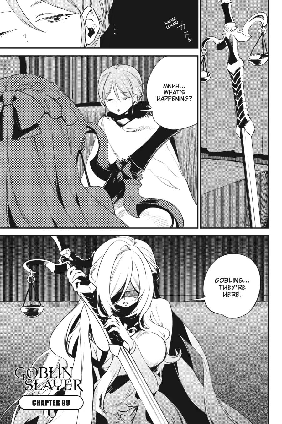 Goblin Slayer Chapter 99 page 1 - Chapter 99