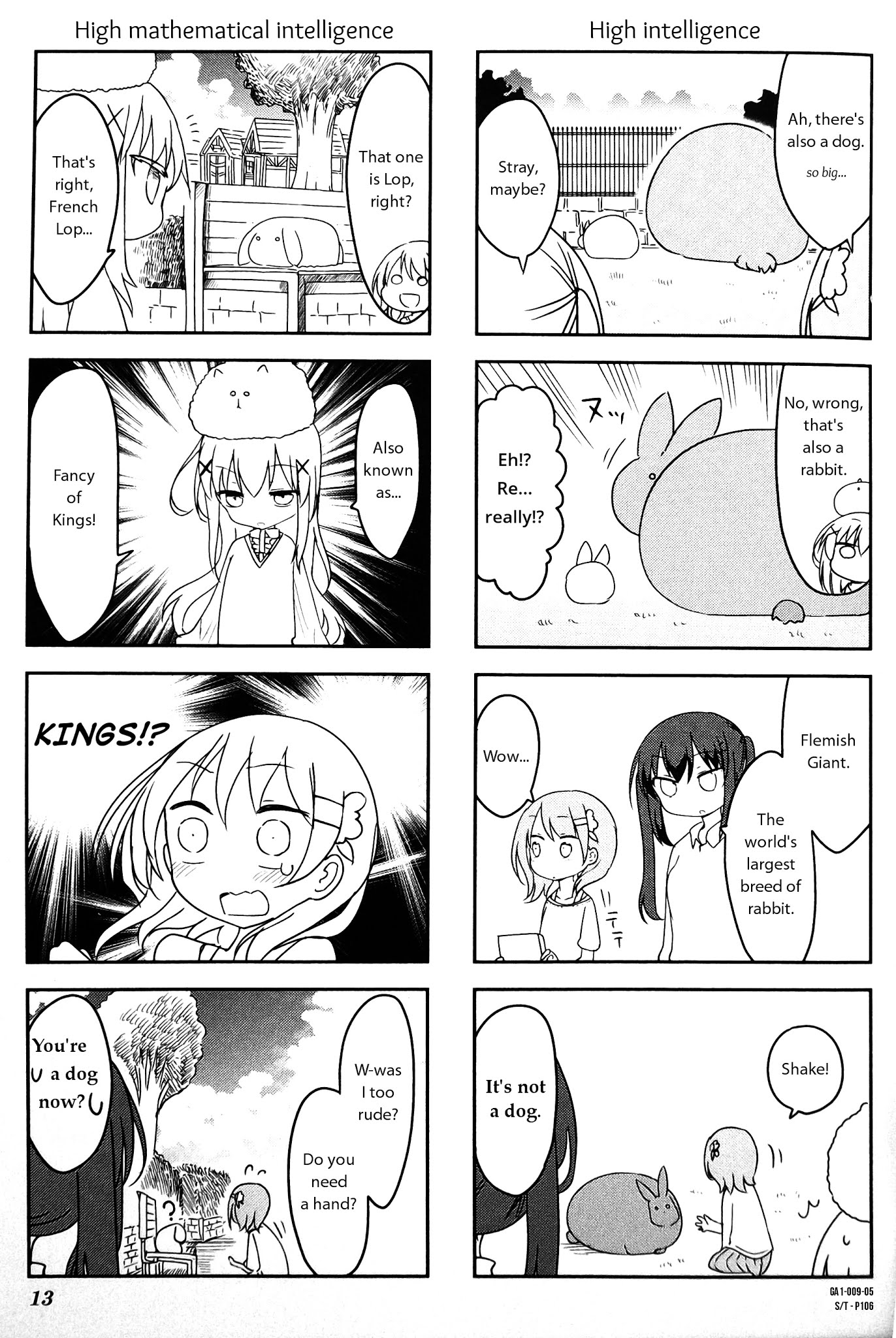 Gochuumon wa Usagi desu ka? Anthology Comic Chapter 1 page 5 - Chapter 1: Is this a Rabbit?