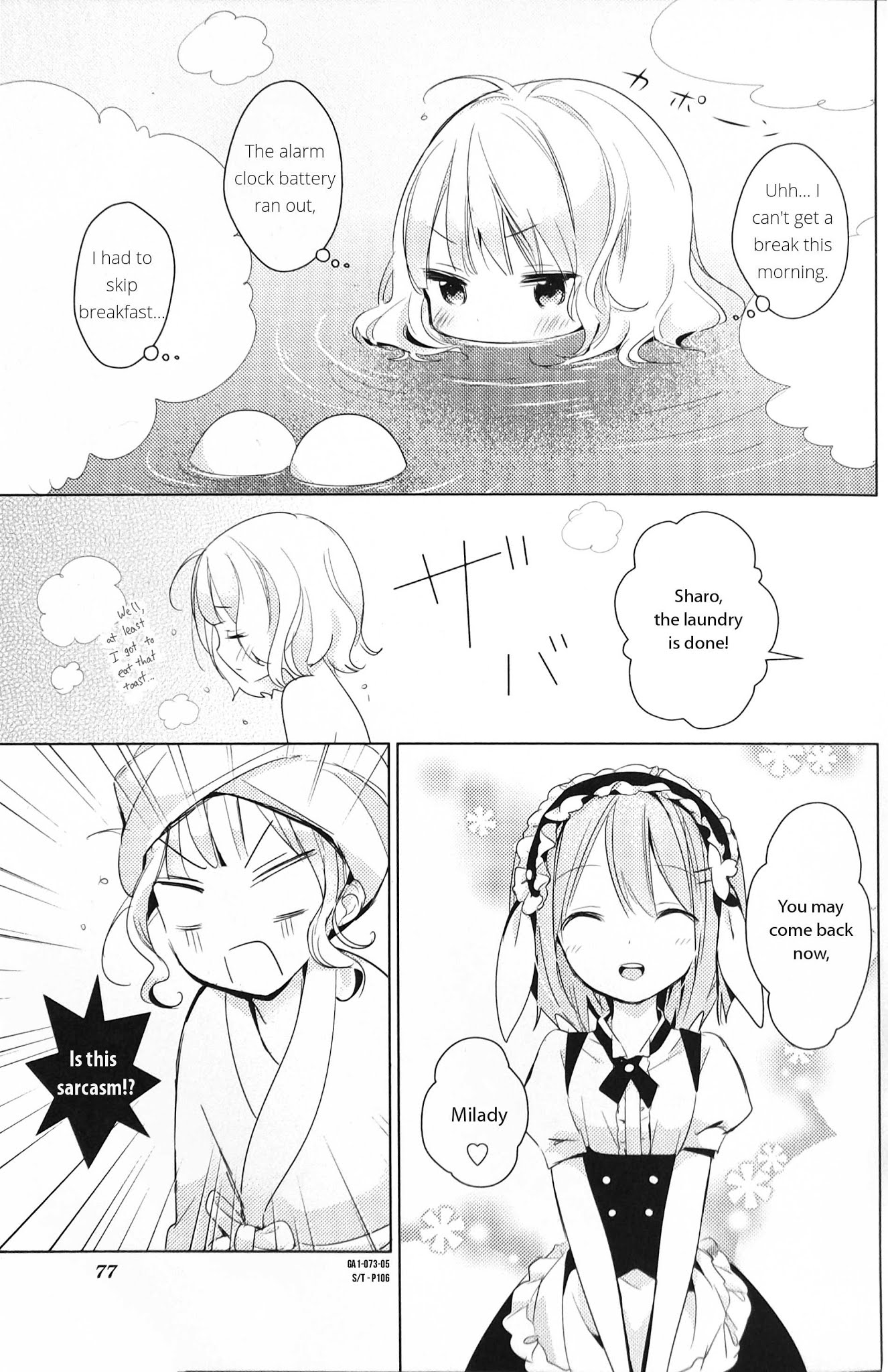 Gochuumon wa Usagi desu ka? Anthology Comic Chapter 10 page 5 - Chapter 10: Reason for Being Late