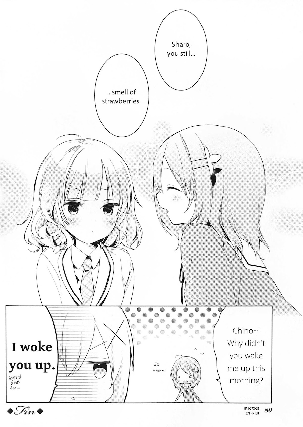 Gochuumon wa Usagi desu ka? Anthology Comic Chapter 10 page 8 - Chapter 10: Reason for Being Late