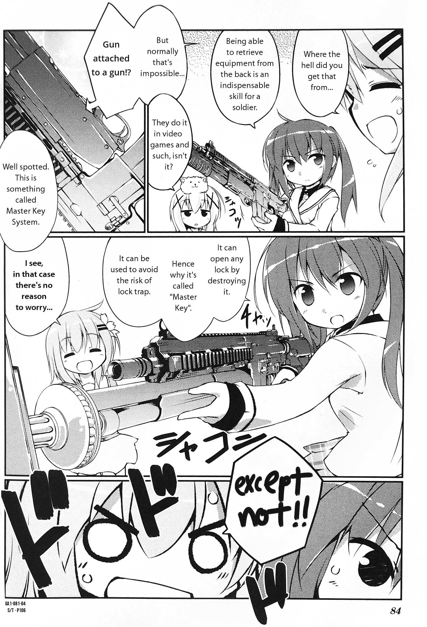 Gochuumon wa Usagi desu ka? Anthology Comic Chapter 11 page 4 - Chapter 11: Full Metal Sweets?