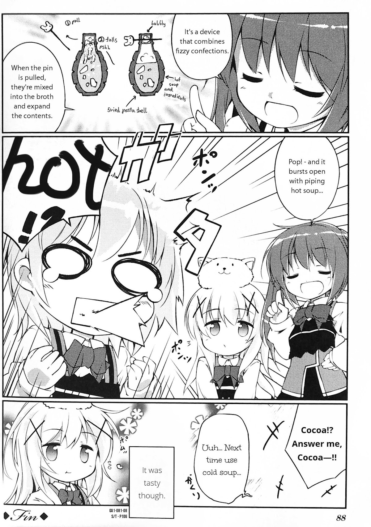 Gochuumon wa Usagi desu ka? Anthology Comic Chapter 11 page 8 - Chapter 11: Full Metal Sweets?