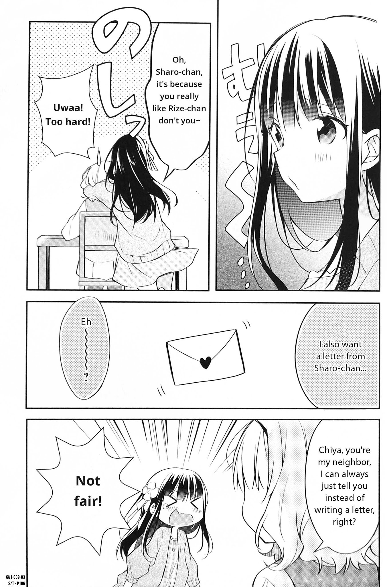 Gochuumon wa Usagi desu ka? Anthology Comic Chapter 12 page 3 - Chapter 12: Dear Rabbit