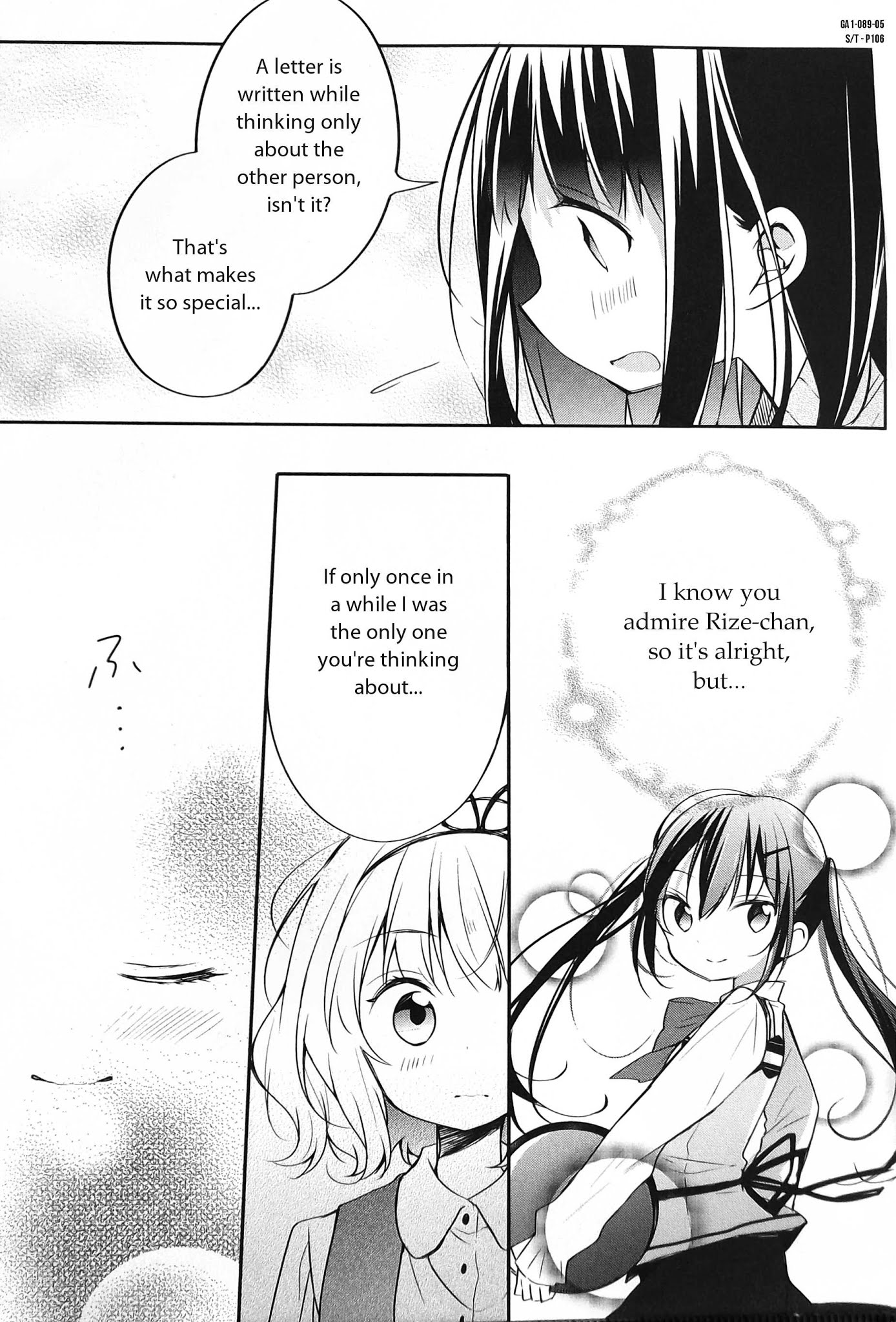 Gochuumon wa Usagi desu ka? Anthology Comic Chapter 12 page 5 - Chapter 12: Dear Rabbit