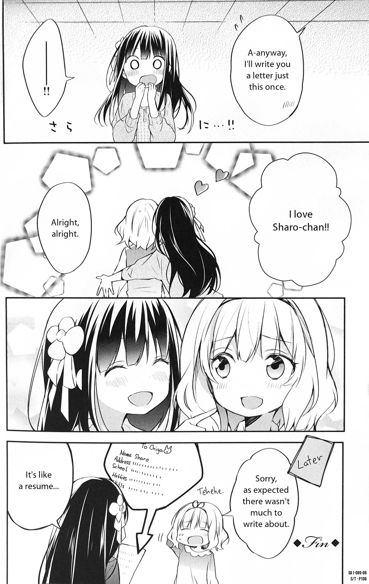 Gochuumon wa Usagi desu ka? Anthology Comic Chapter 12 page 8 - Chapter 12: Dear Rabbit