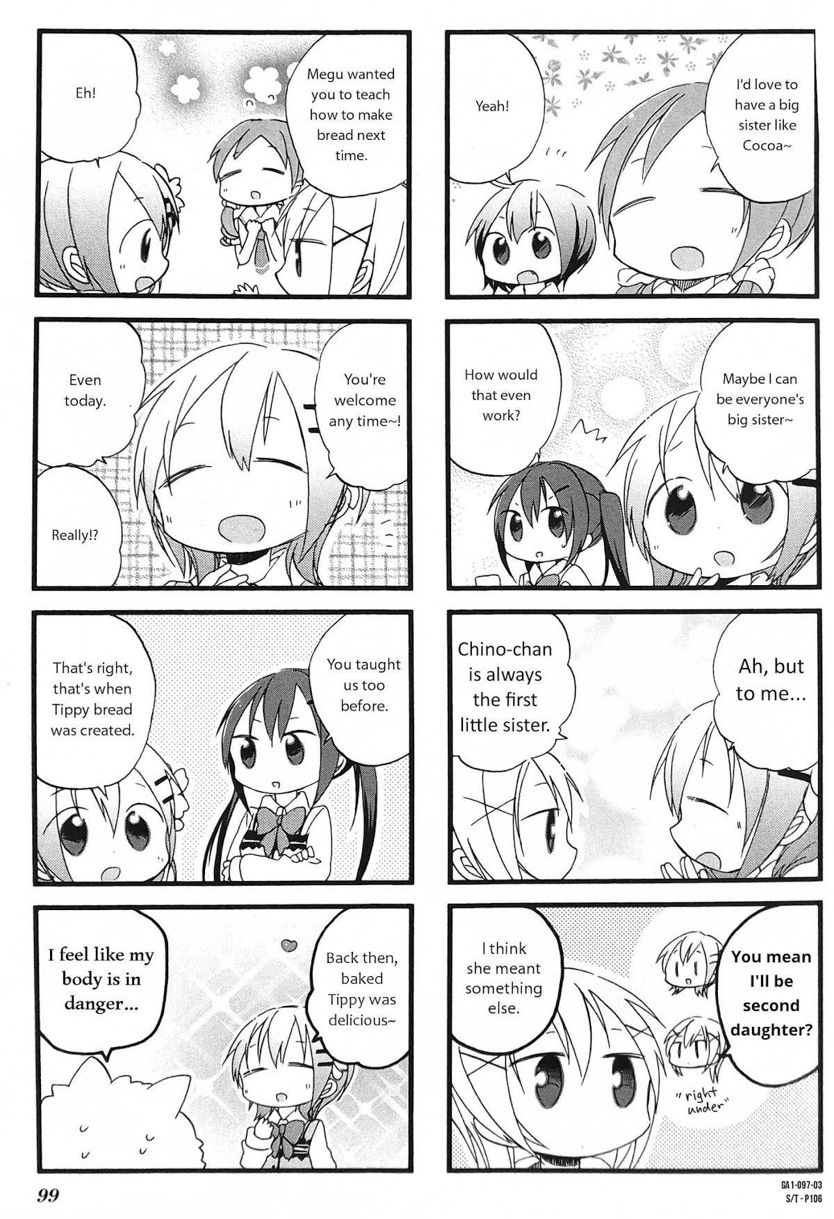Gochuumon wa Usagi desu ka? Anthology Comic Chapter 13 page 3 - Chapter 13: Teach Me, Cocoa-sensei!