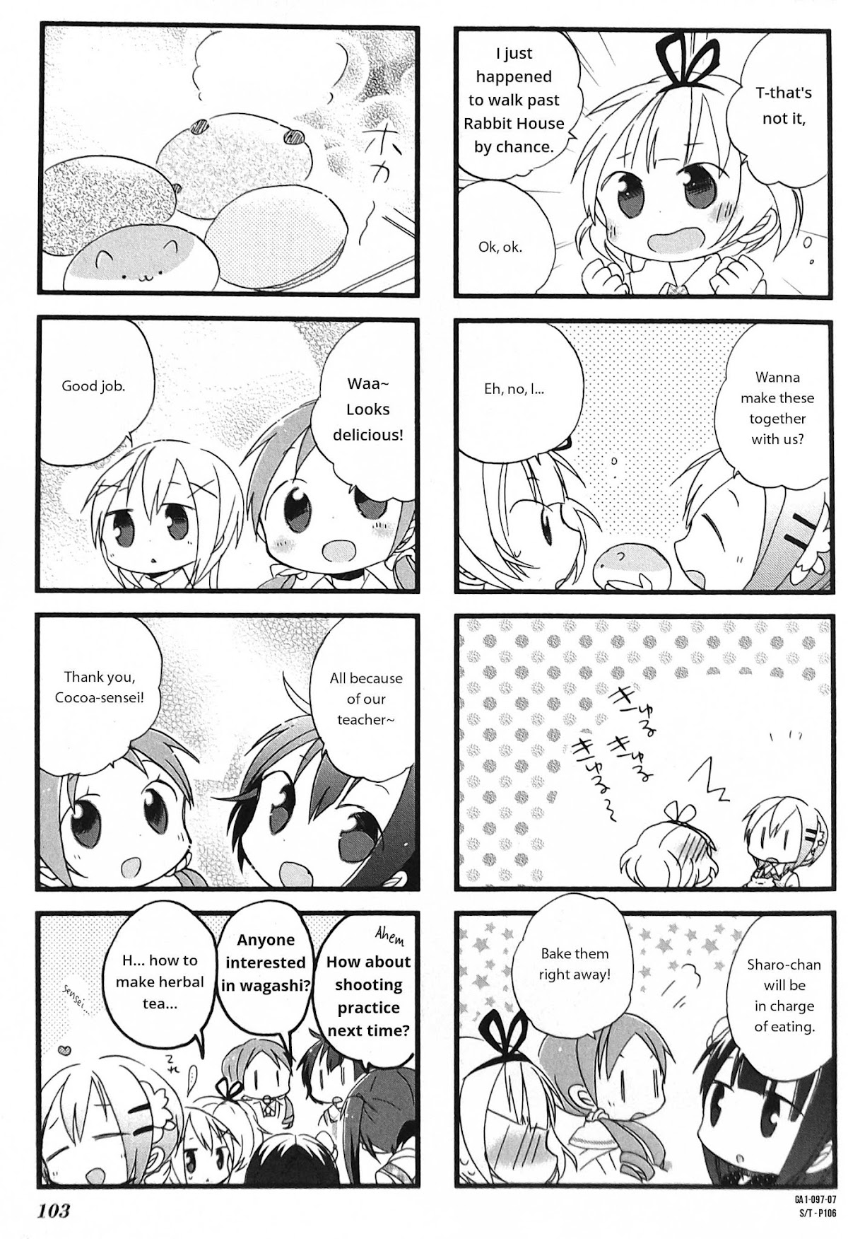 Gochuumon wa Usagi desu ka? Anthology Comic Chapter 13 page 7 - Chapter 13: Teach Me, Cocoa-sensei!