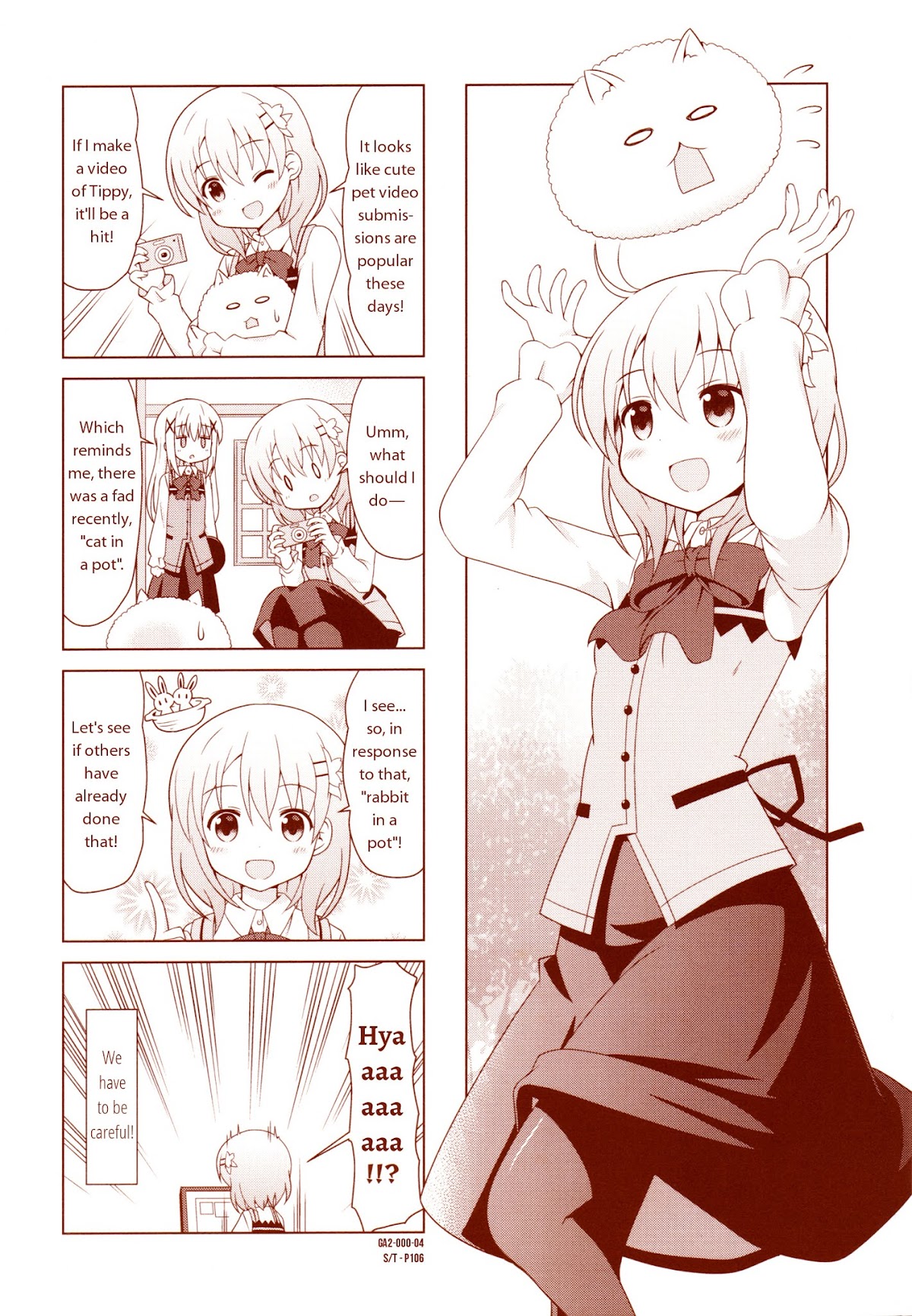 Gochuumon wa Usagi desu ka? Anthology Comic Chapter 15 page 5 - Chapter 15: Cover Comics