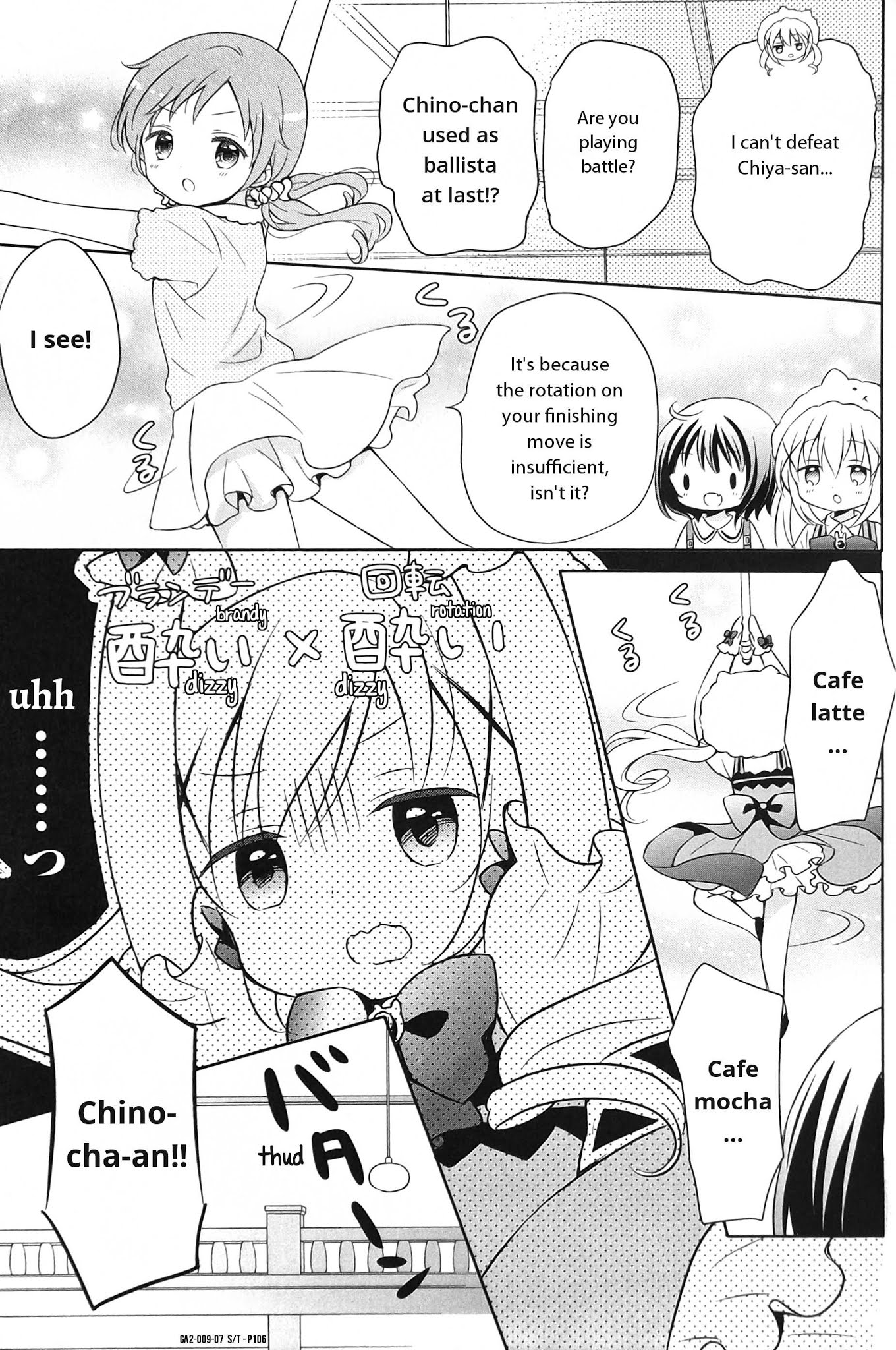 Gochuumon wa Usagi desu ka? Anthology Comic Chapter 16 page 7 - Chapter 16: Half-timbered Town's Ally of Justice