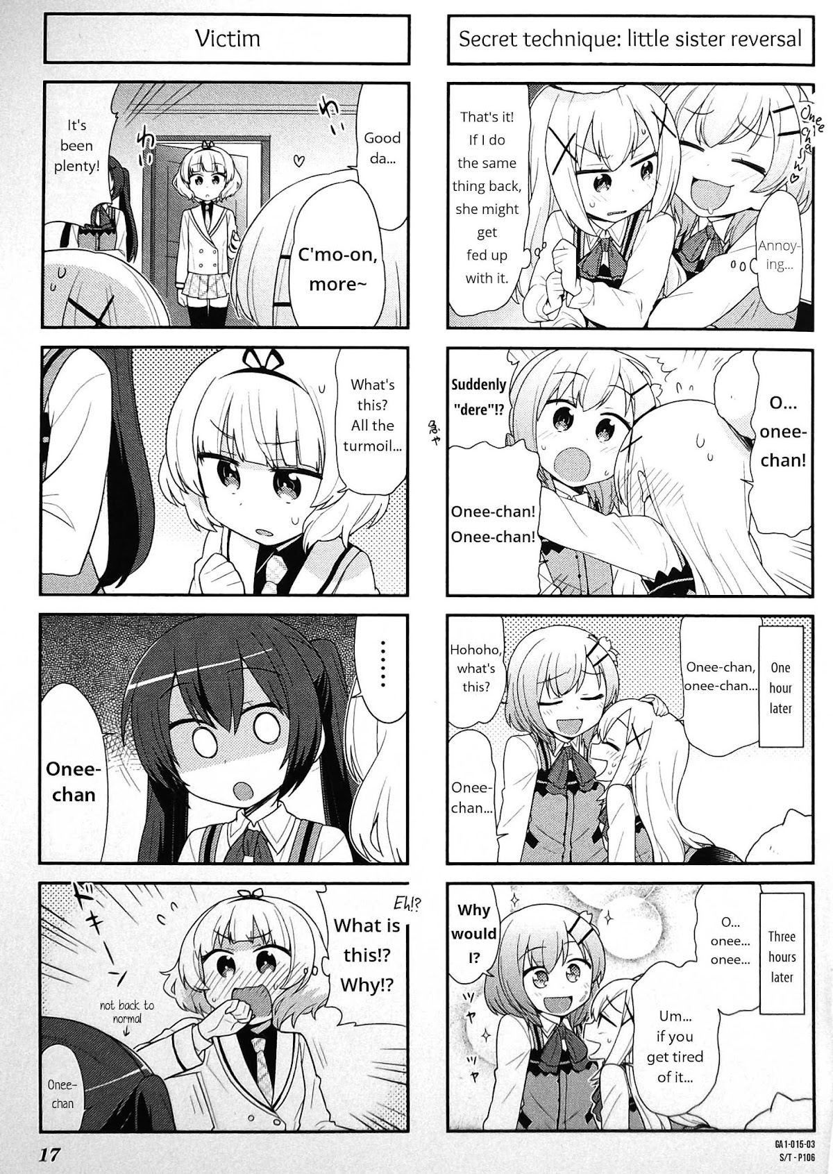 Gochuumon wa Usagi desu ka? Anthology Comic Chapter 2 page 3 - Chapter 2: Is the Order an Onee-chan?