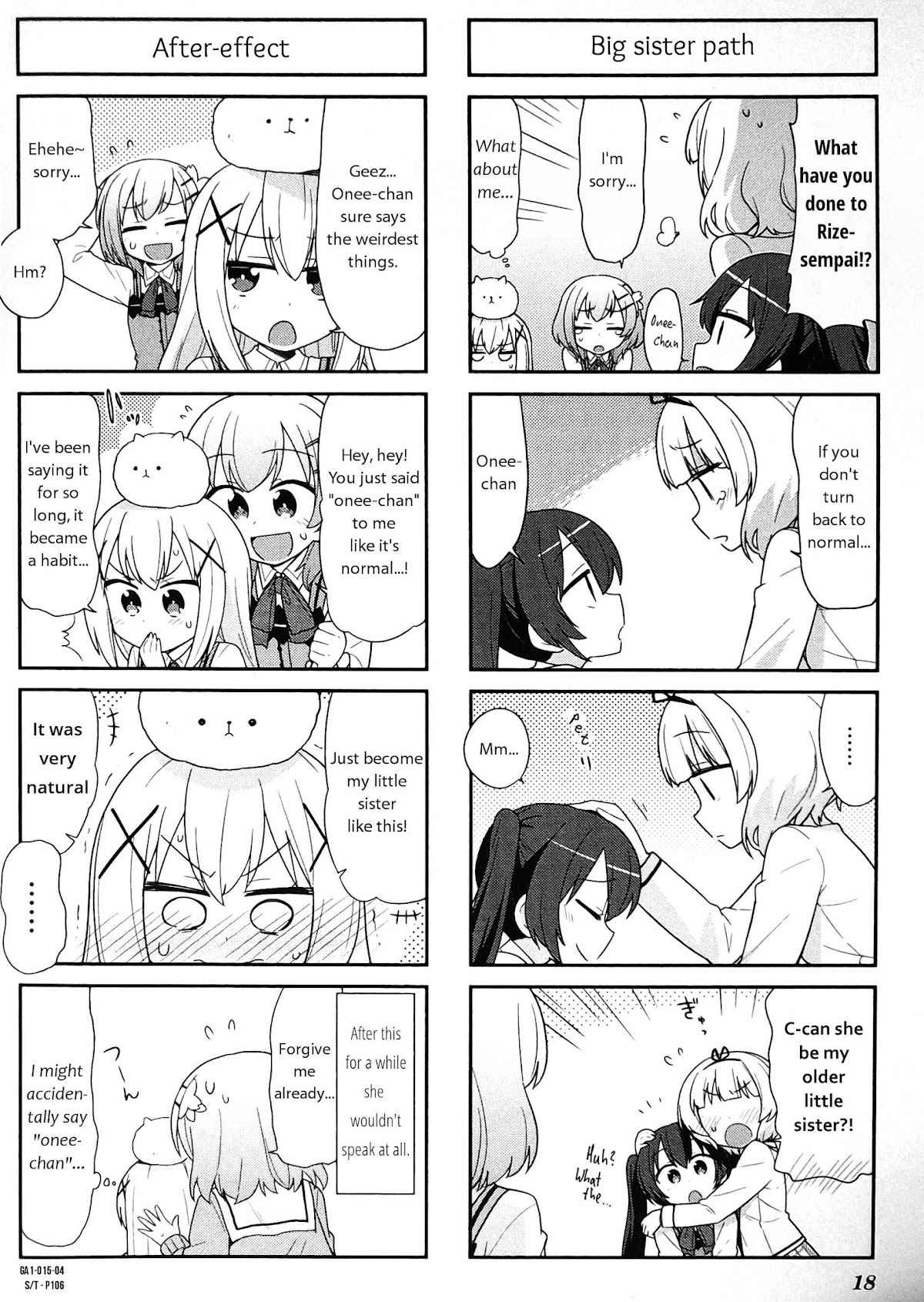 Gochuumon wa Usagi desu ka? Anthology Comic Chapter 2 page 4 - Chapter 2: Is the Order an Onee-chan?