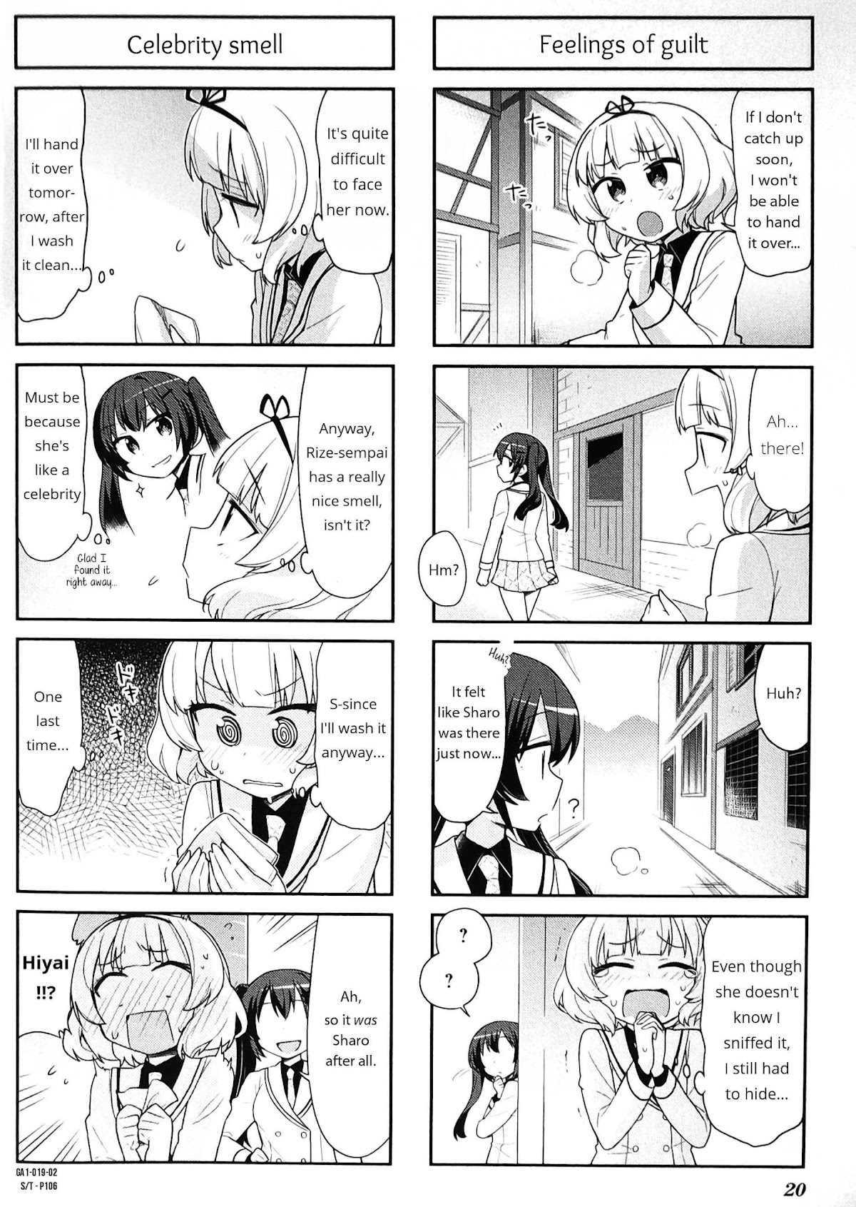 Gochuumon wa Usagi desu ka? Anthology Comic Chapter 3 page 2 - Chapter 3: Did the Order lose something?