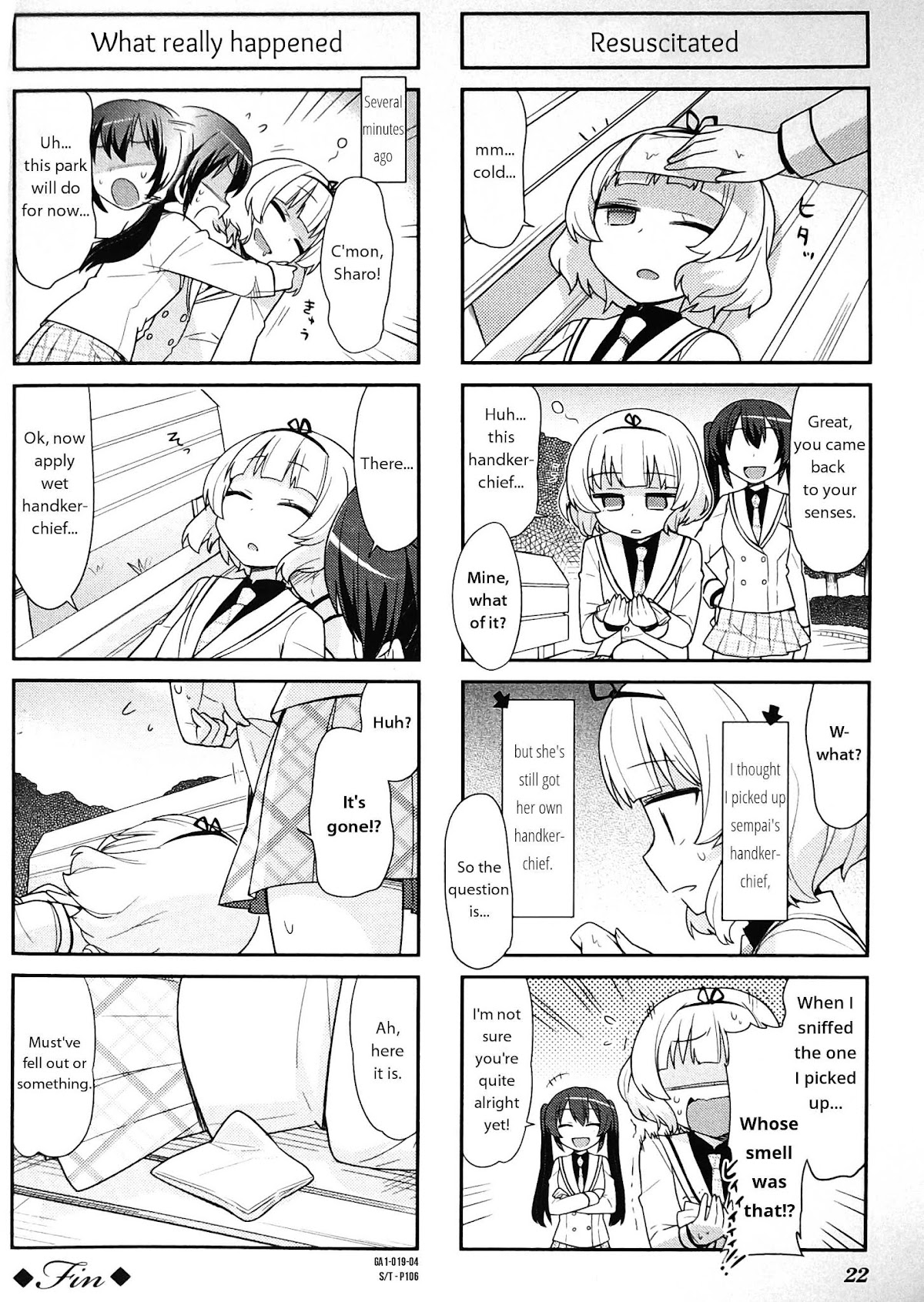 Gochuumon wa Usagi desu ka? Anthology Comic Chapter 3 page 4 - Chapter 3: Did the Order lose something?