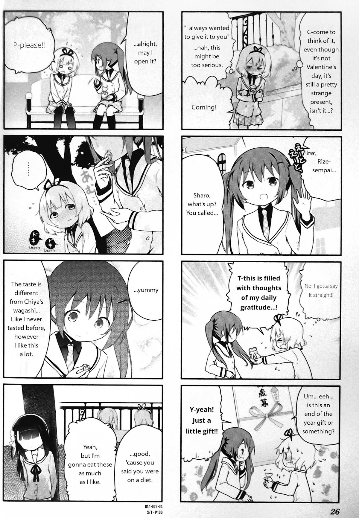 Gochuumon wa Usagi desu ka? Anthology Comic Chapter 4 page 4 - Chapter 4: A New Thing