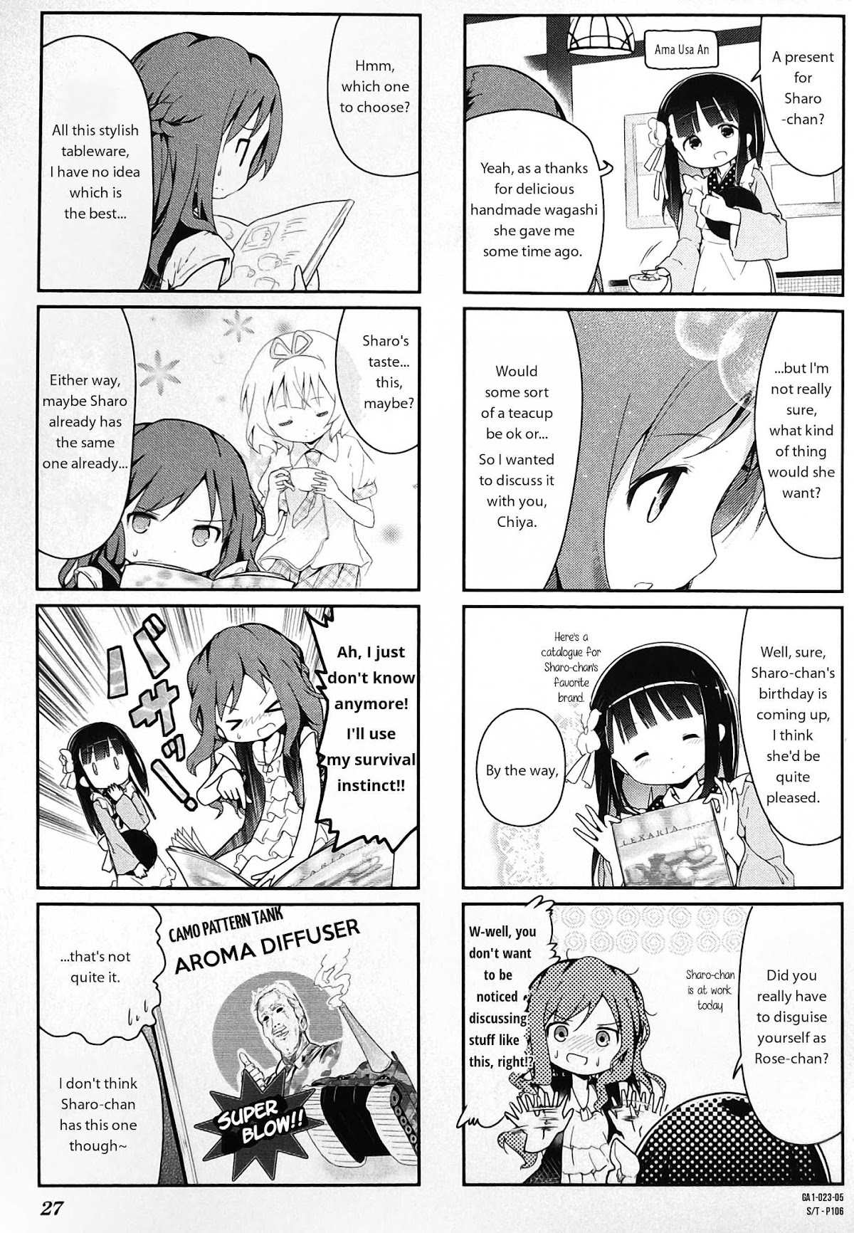 Gochuumon wa Usagi desu ka? Anthology Comic Chapter 4 page 5 - Chapter 4: A New Thing