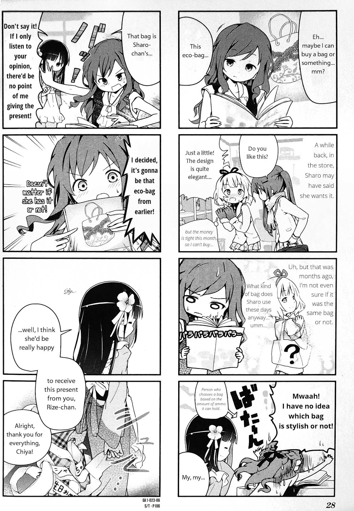 Gochuumon wa Usagi desu ka? Anthology Comic Chapter 4 page 6 - Chapter 4: A New Thing