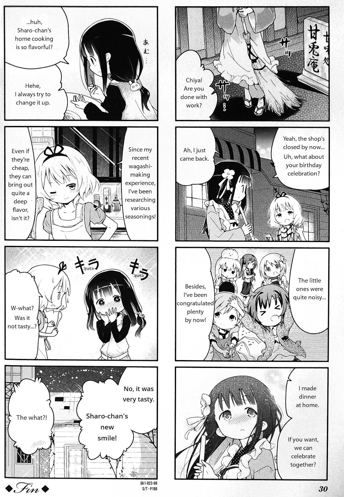 Gochuumon wa Usagi desu ka? Anthology Comic Chapter 4 page 8 - Chapter 4: A New Thing