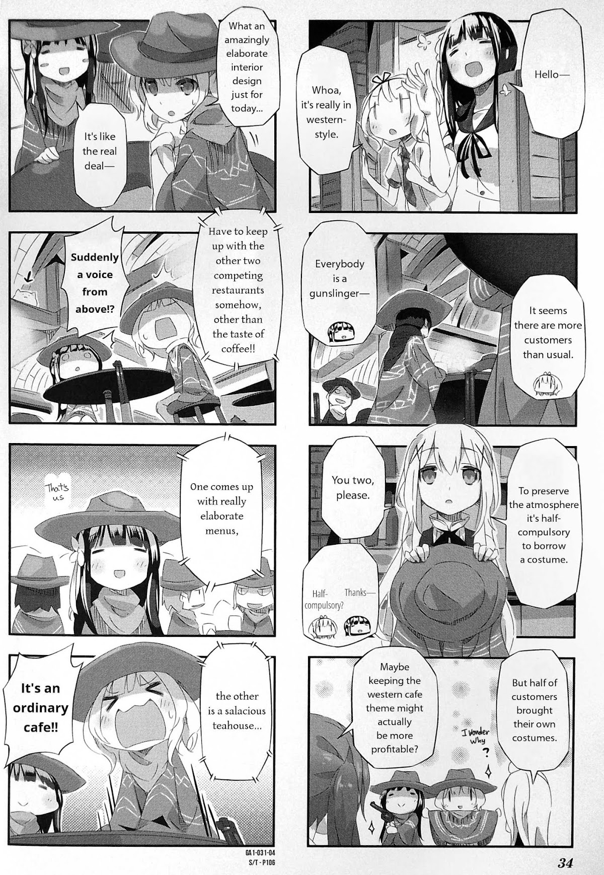 Gochuumon wa Usagi desu ka? Anthology Comic Chapter 5 page 4 - Chapter 5: Is it an American Rabbit?