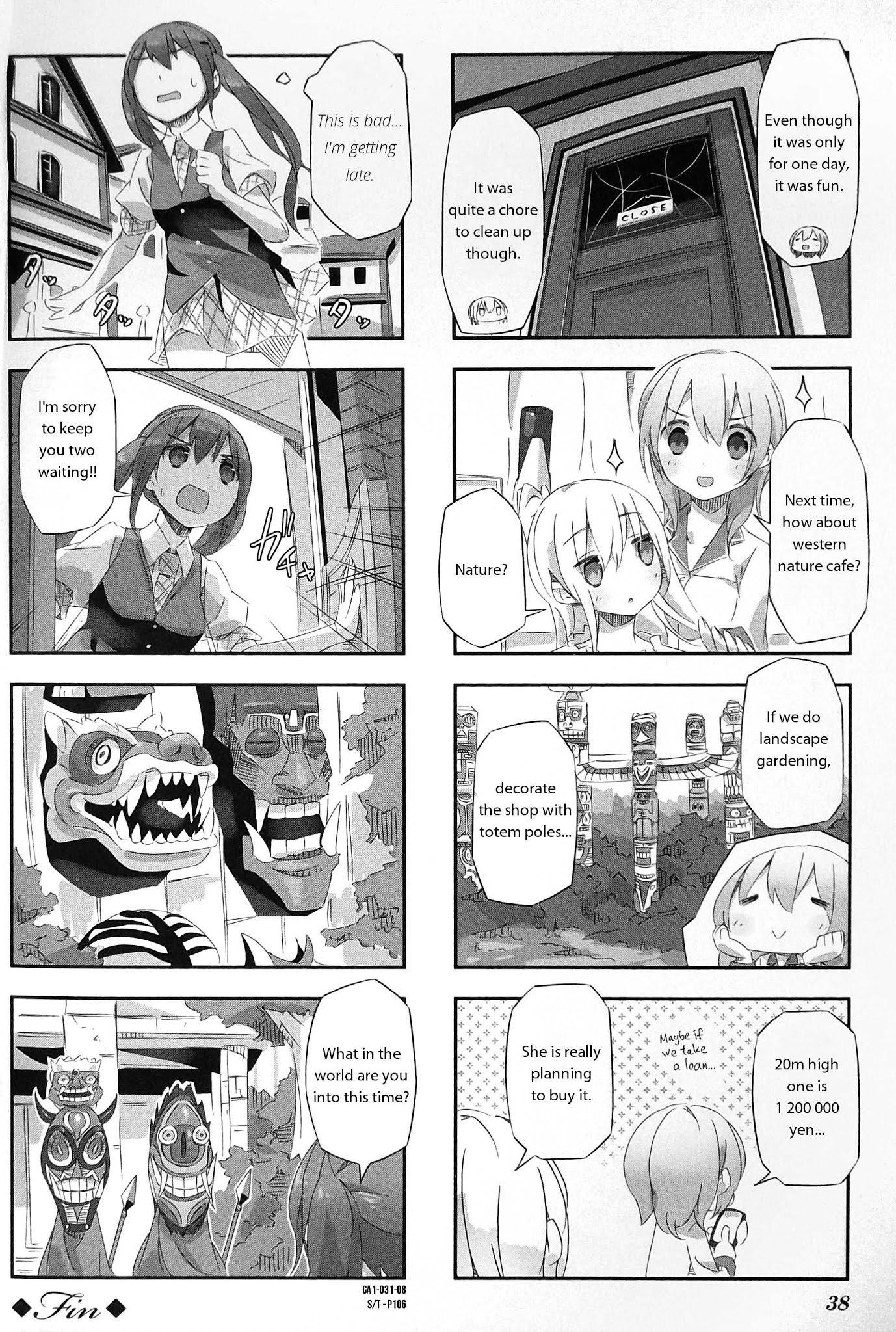 Gochuumon wa Usagi desu ka? Anthology Comic Chapter 5 page 8 - Chapter 5: Is it an American Rabbit?