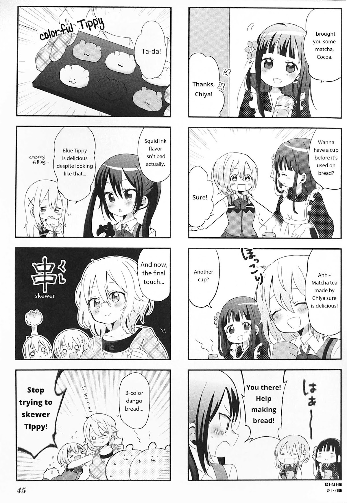 Gochuumon wa Usagi desu ka? Anthology Comic Chapter 6 page 5 - Chapter 6: How about a New Bread?