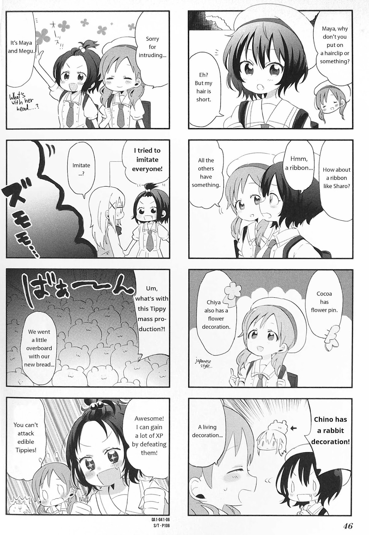 Gochuumon wa Usagi desu ka? Anthology Comic Chapter 6 page 6 - Chapter 6: How about a New Bread?