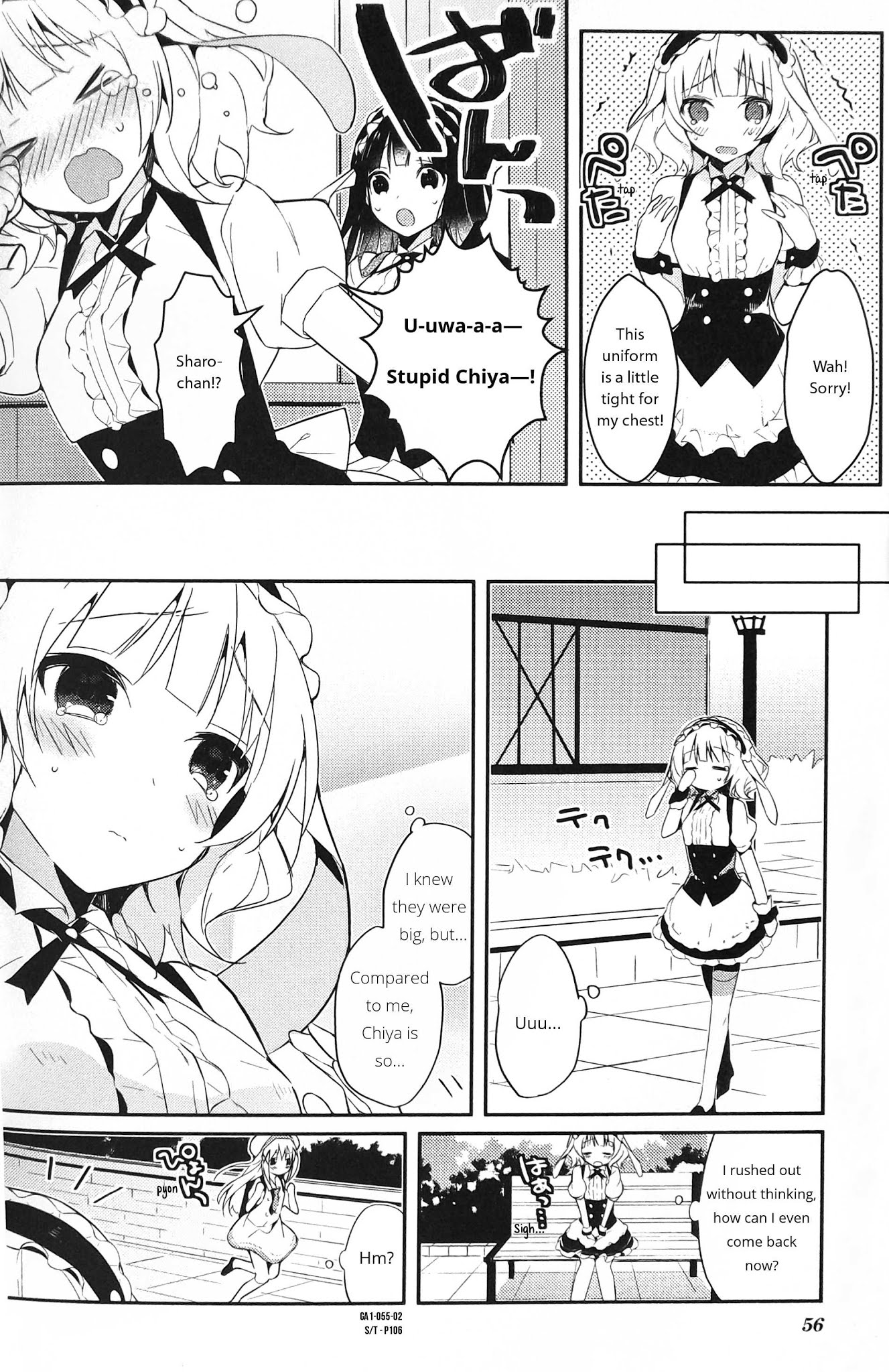 Gochuumon wa Usagi desu ka? Anthology Comic Chapter 8 page 2 - Chapter 8: Sharo's pyon-pyon tactic