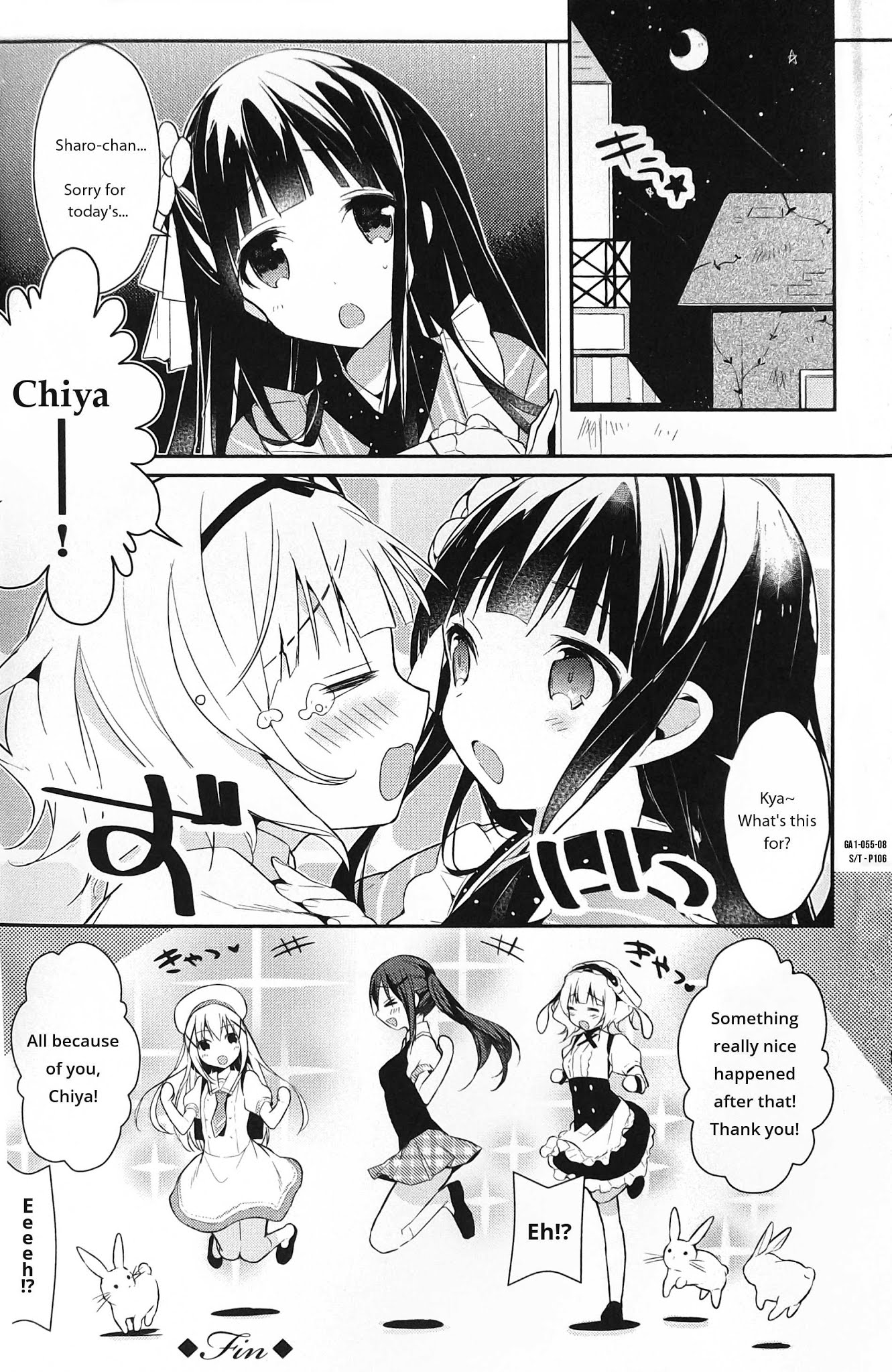 Gochuumon wa Usagi desu ka? Anthology Comic Chapter 8 page 8 - Chapter 8: Sharo's pyon-pyon tactic