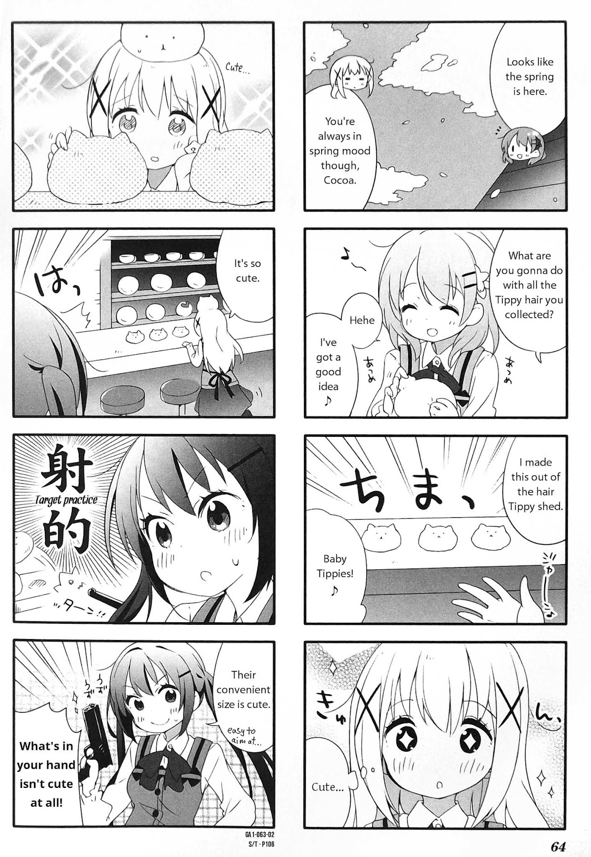 Gochuumon wa Usagi desu ka? Anthology Comic Chapter 9 page 2 - Chapter 9: Spring Tippy Festival