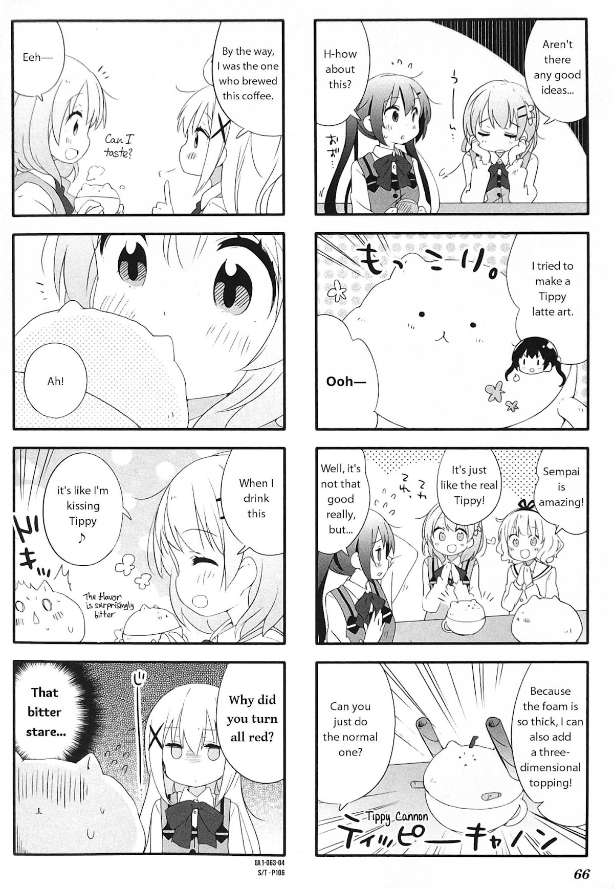 Gochuumon wa Usagi desu ka? Anthology Comic Chapter 9 page 4 - Chapter 9: Spring Tippy Festival