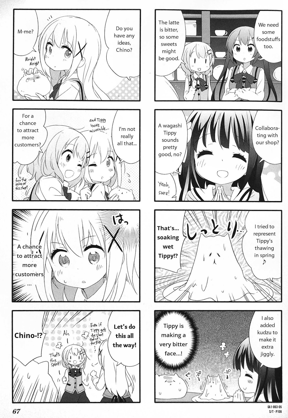 Gochuumon wa Usagi desu ka? Anthology Comic Chapter 9 page 5 - Chapter 9: Spring Tippy Festival