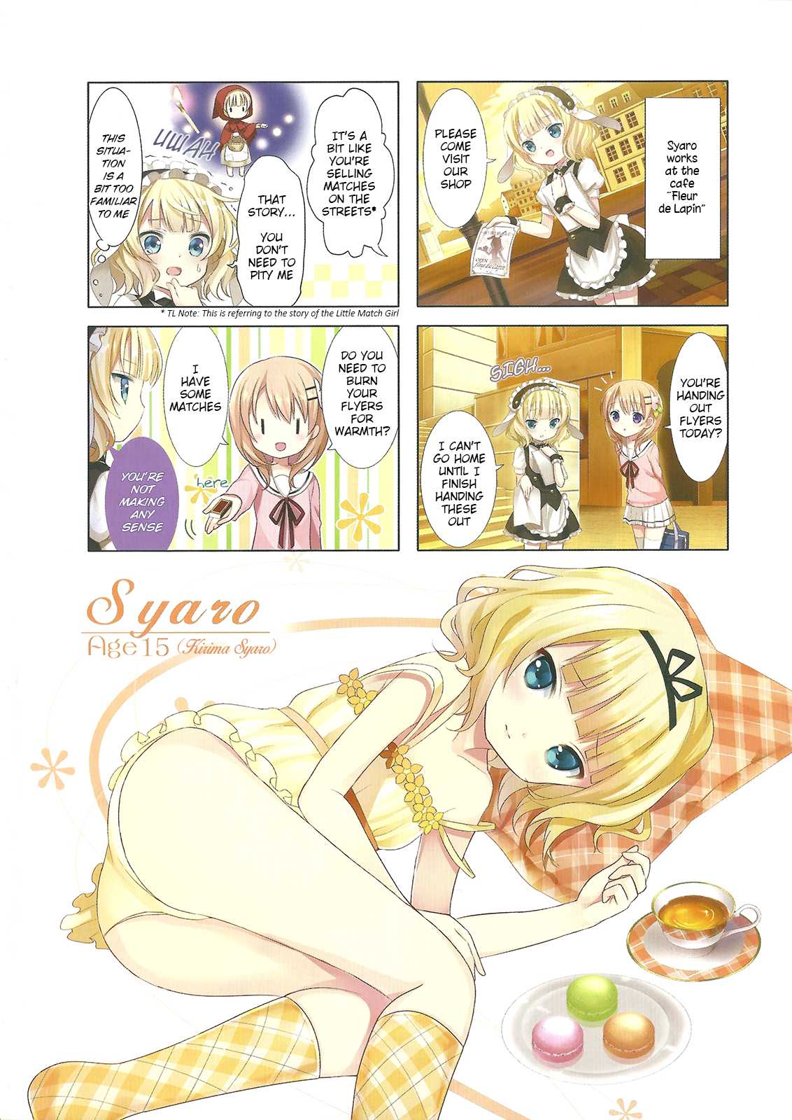 Gochuumon wa Usagi Desu ka? Chapter 1.0 page 8 - Vol.1 Chapter 0