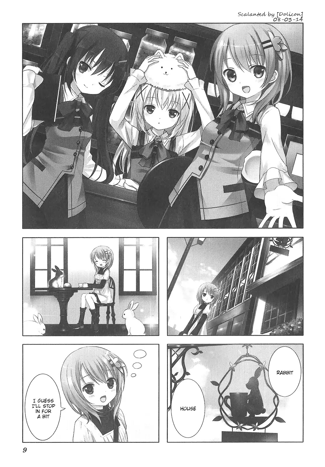 Gochuumon wa Usagi Desu ka? Chapter 1.1 page 1 - Vol.1 Chapter 1