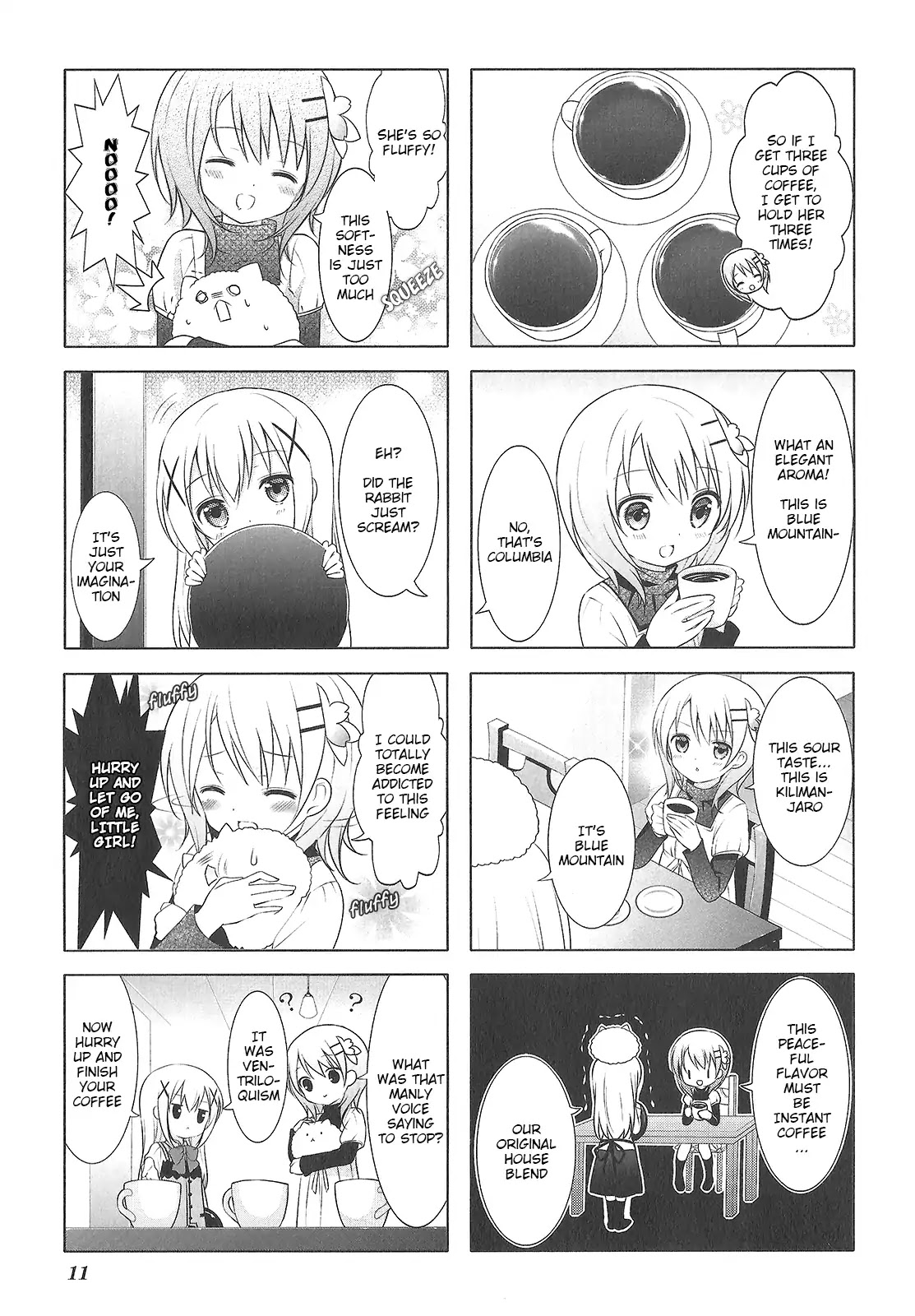 Gochuumon wa Usagi Desu ka? Chapter 1.1 page 3 - Vol.1 Chapter 1