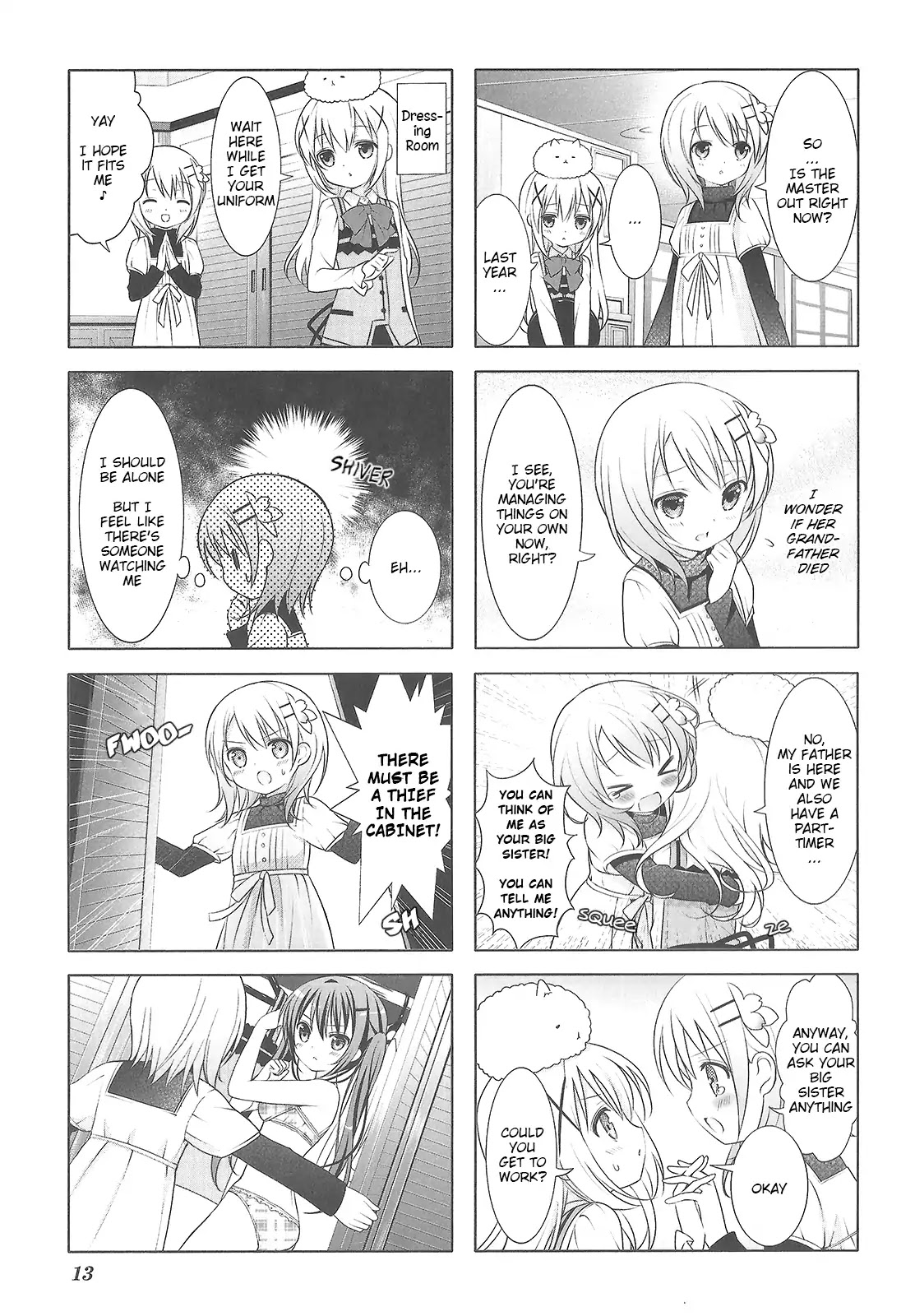 Gochuumon wa Usagi Desu ka? Chapter 1.1 page 5 - Vol.1 Chapter 1