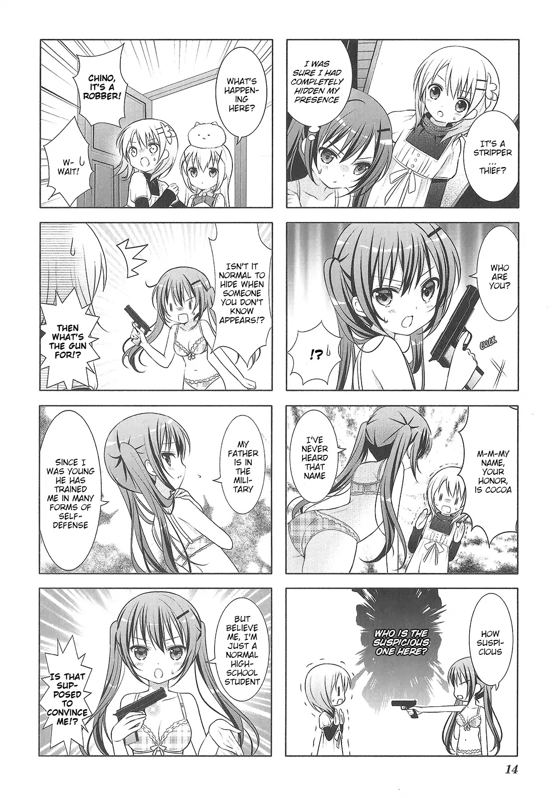 Gochuumon wa Usagi Desu ka? Chapter 1.1 page 6 - Vol.1 Chapter 1
