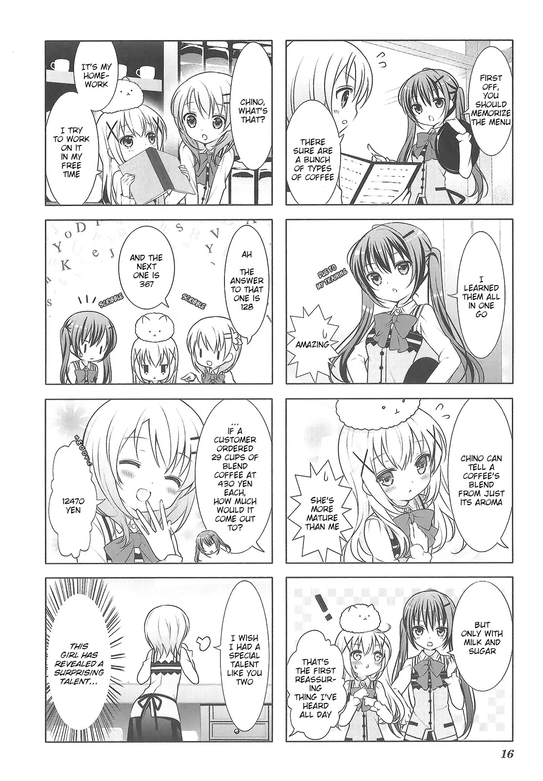 Gochuumon wa Usagi Desu ka? Chapter 1.1 page 8 - Vol.1 Chapter 1