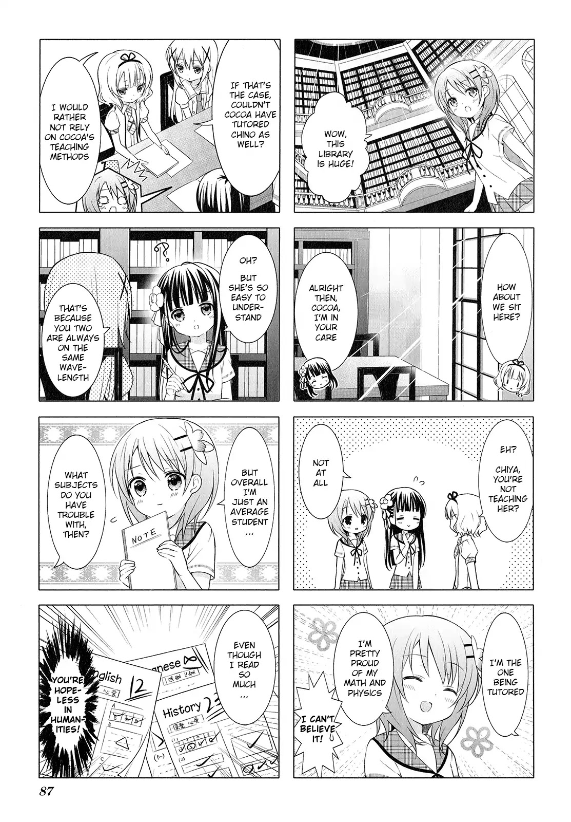 Gochuumon wa Usagi Desu ka? Chapter 1.10 page 3 - Vol.1 Chapter 10