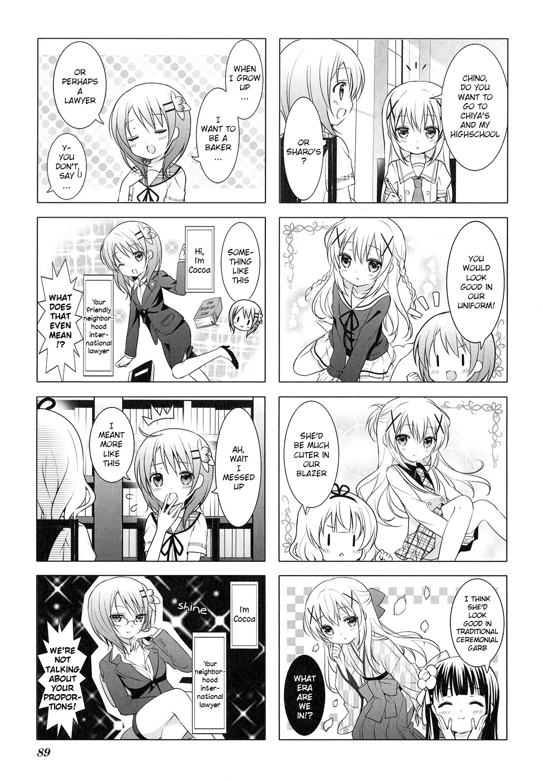 Gochuumon wa Usagi Desu ka? Chapter 1.10 page 5 - Vol.1 Chapter 10