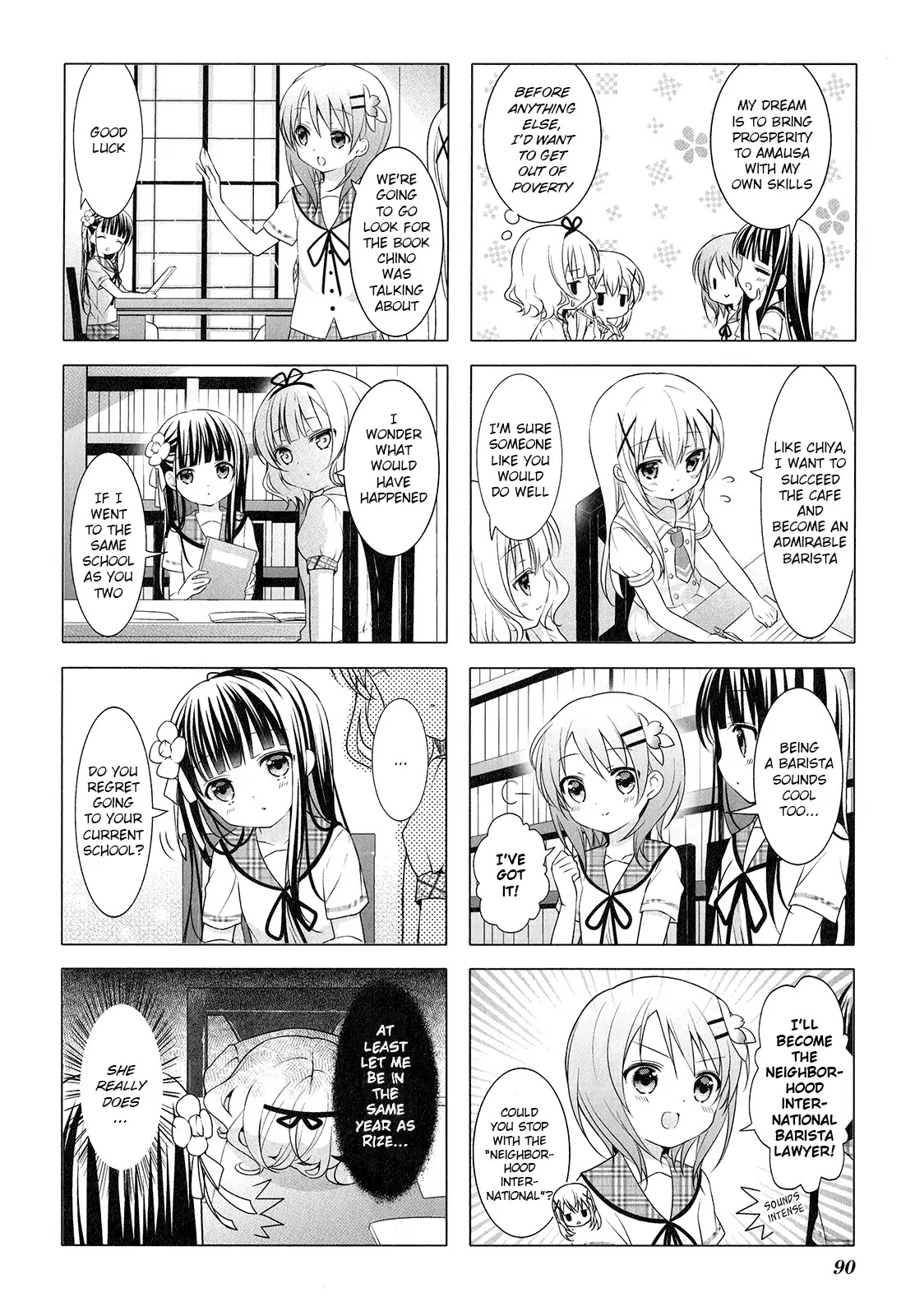Gochuumon wa Usagi Desu ka? Chapter 1.10 page 6 - Vol.1 Chapter 10