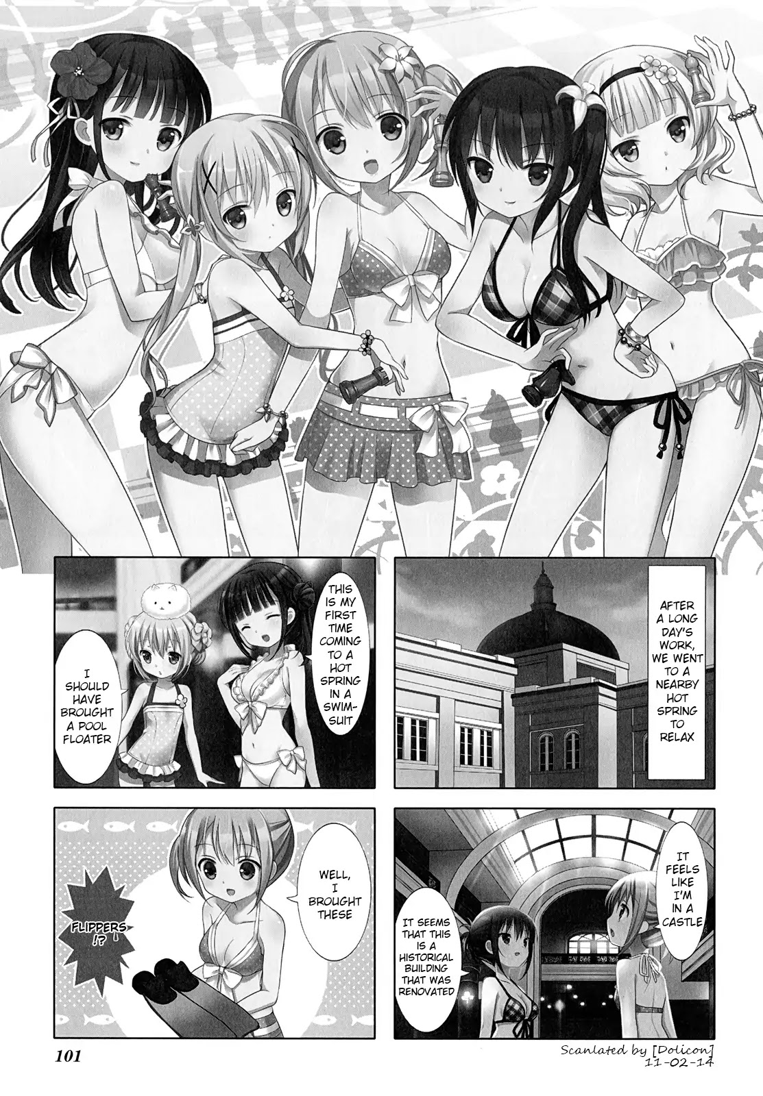 Gochuumon wa Usagi Desu ka? Chapter 1.12 page 1 - Vol.1 Chapter 12