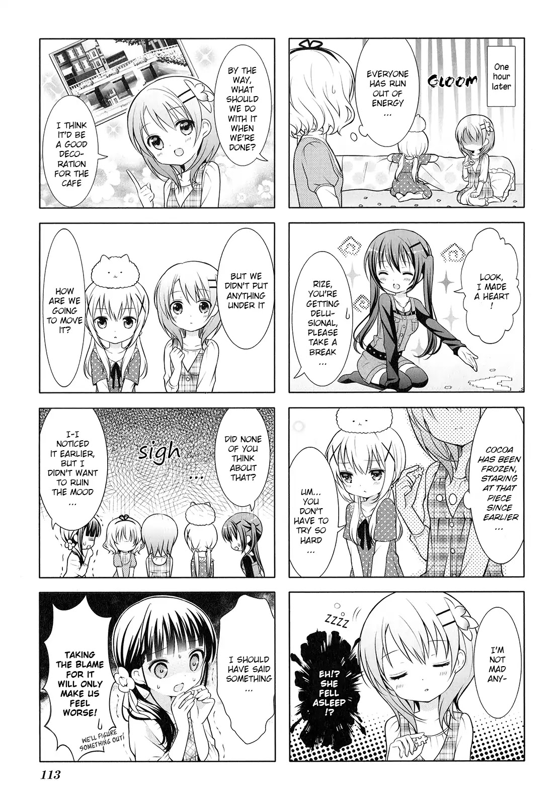 Gochuumon wa Usagi Desu ka? Chapter 1.13 page 5 - Vol.1 Chapter 13