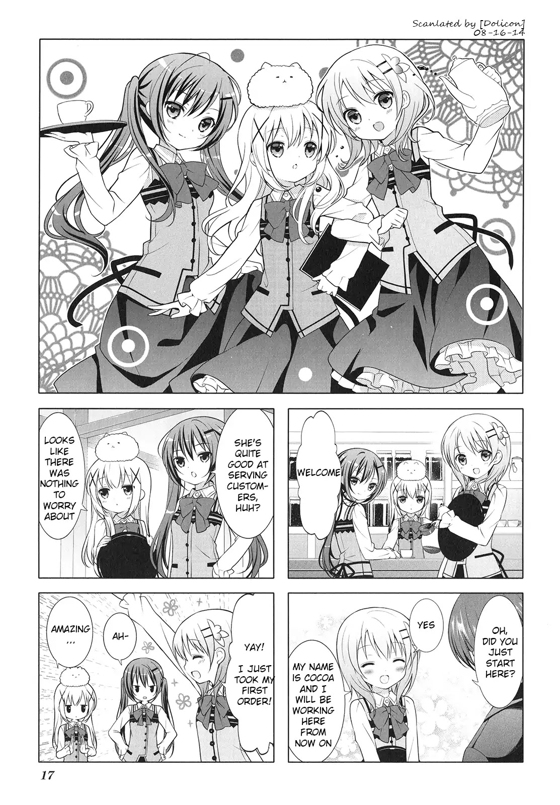 Gochuumon wa Usagi Desu ka? Chapter 1.2 page 1 - Vol.1 Chapter 2