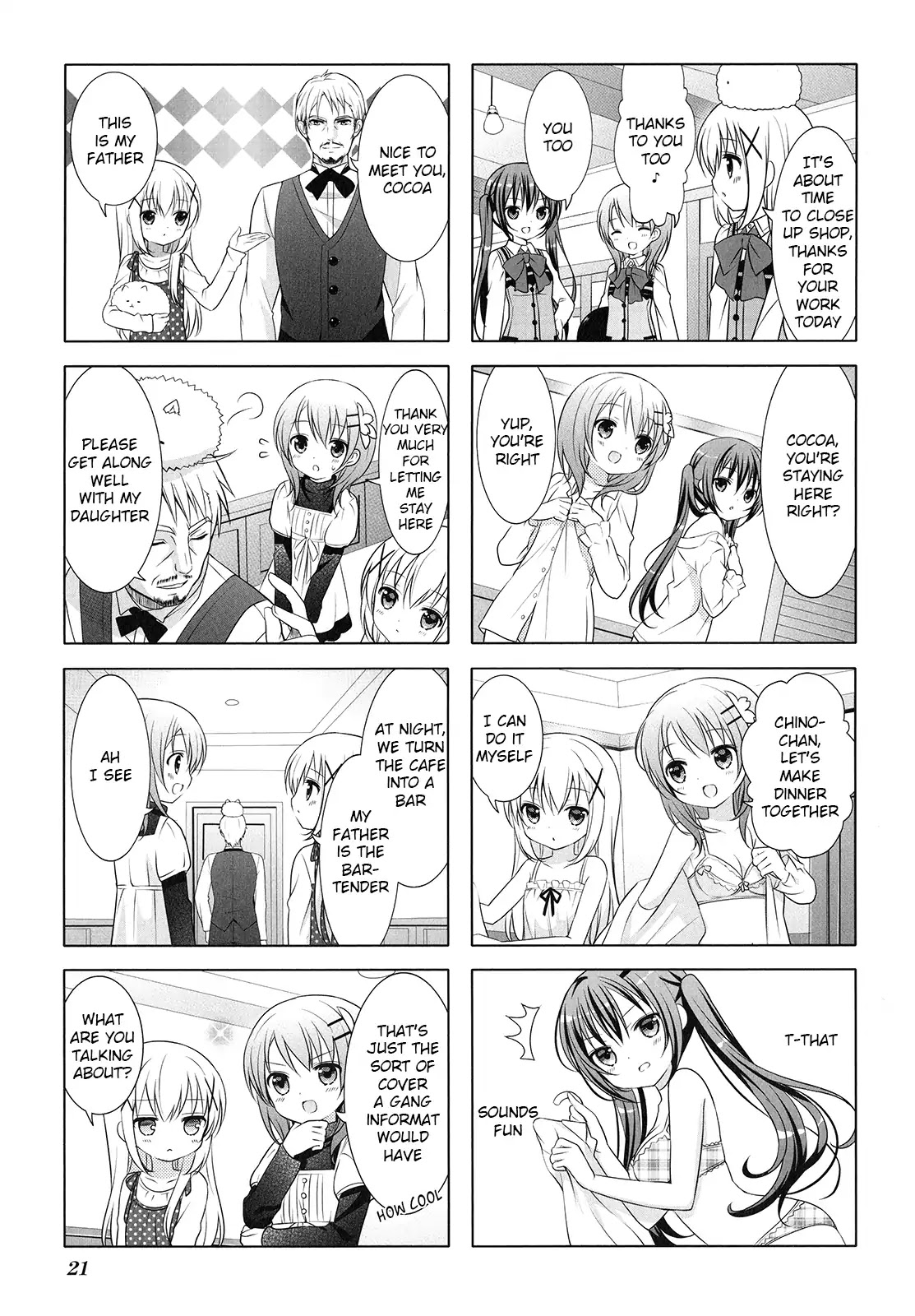 Gochuumon wa Usagi Desu ka? Chapter 1.2 page 5 - Vol.1 Chapter 2