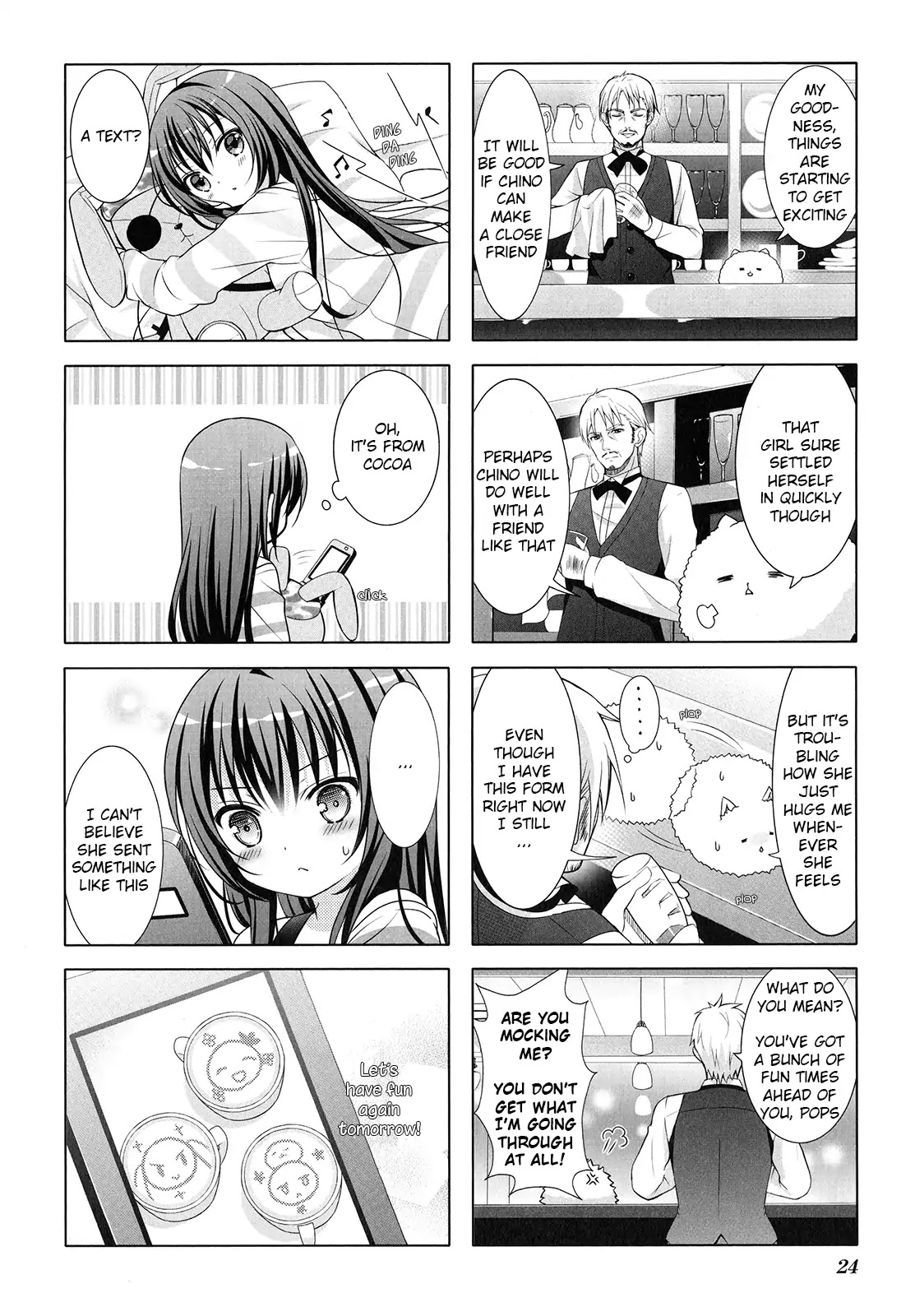 Gochuumon wa Usagi Desu ka? Chapter 1.2 page 8 - Vol.1 Chapter 2