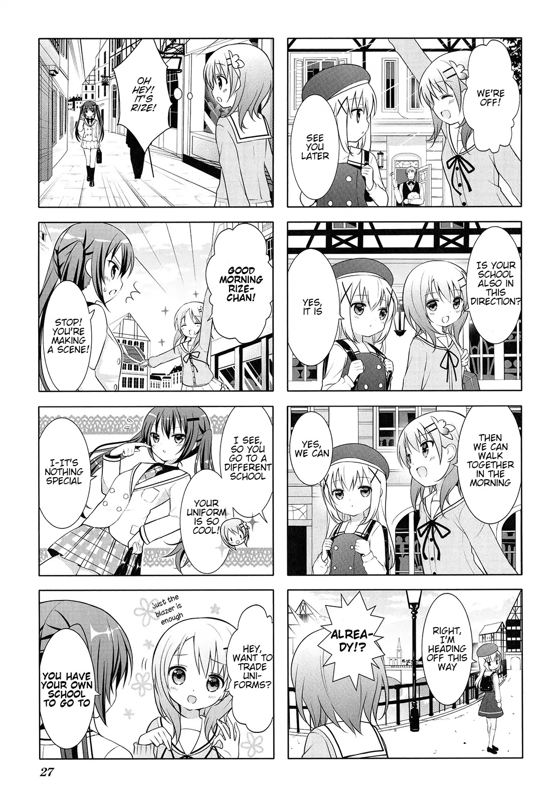 Gochuumon wa Usagi Desu ka? Chapter 1.3 page 3 - Vol.1 Chapter 3