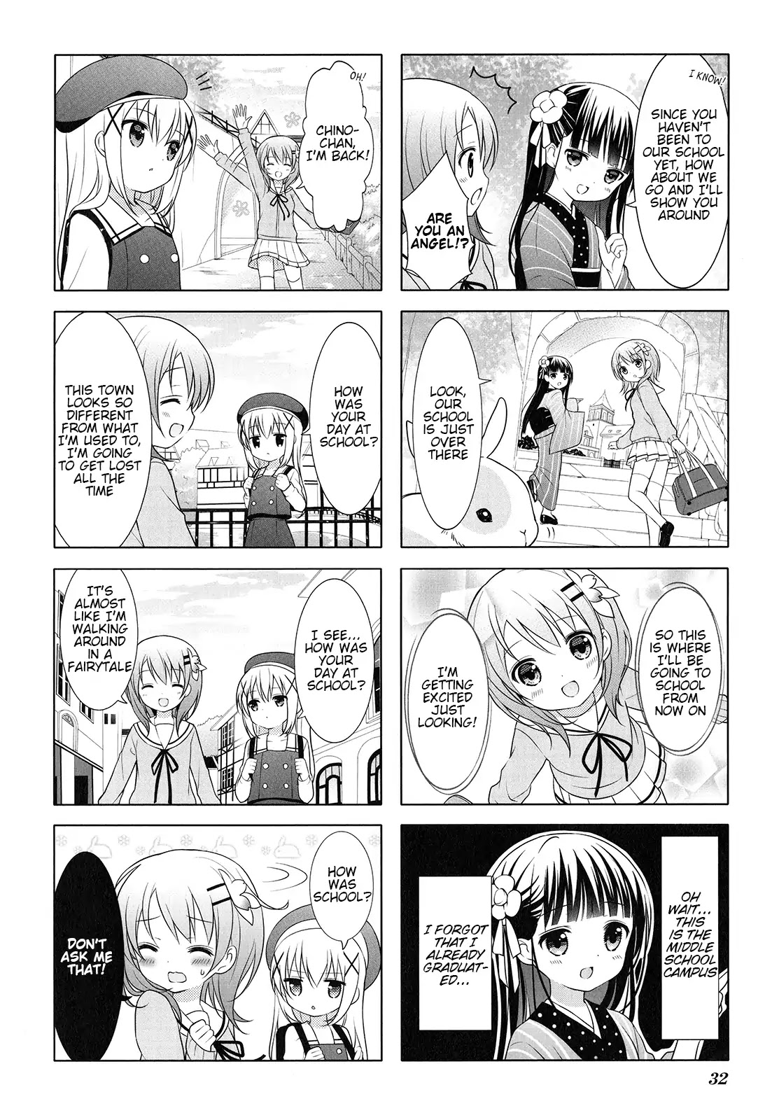 Gochuumon wa Usagi Desu ka? Chapter 1.3 page 8 - Vol.1 Chapter 3