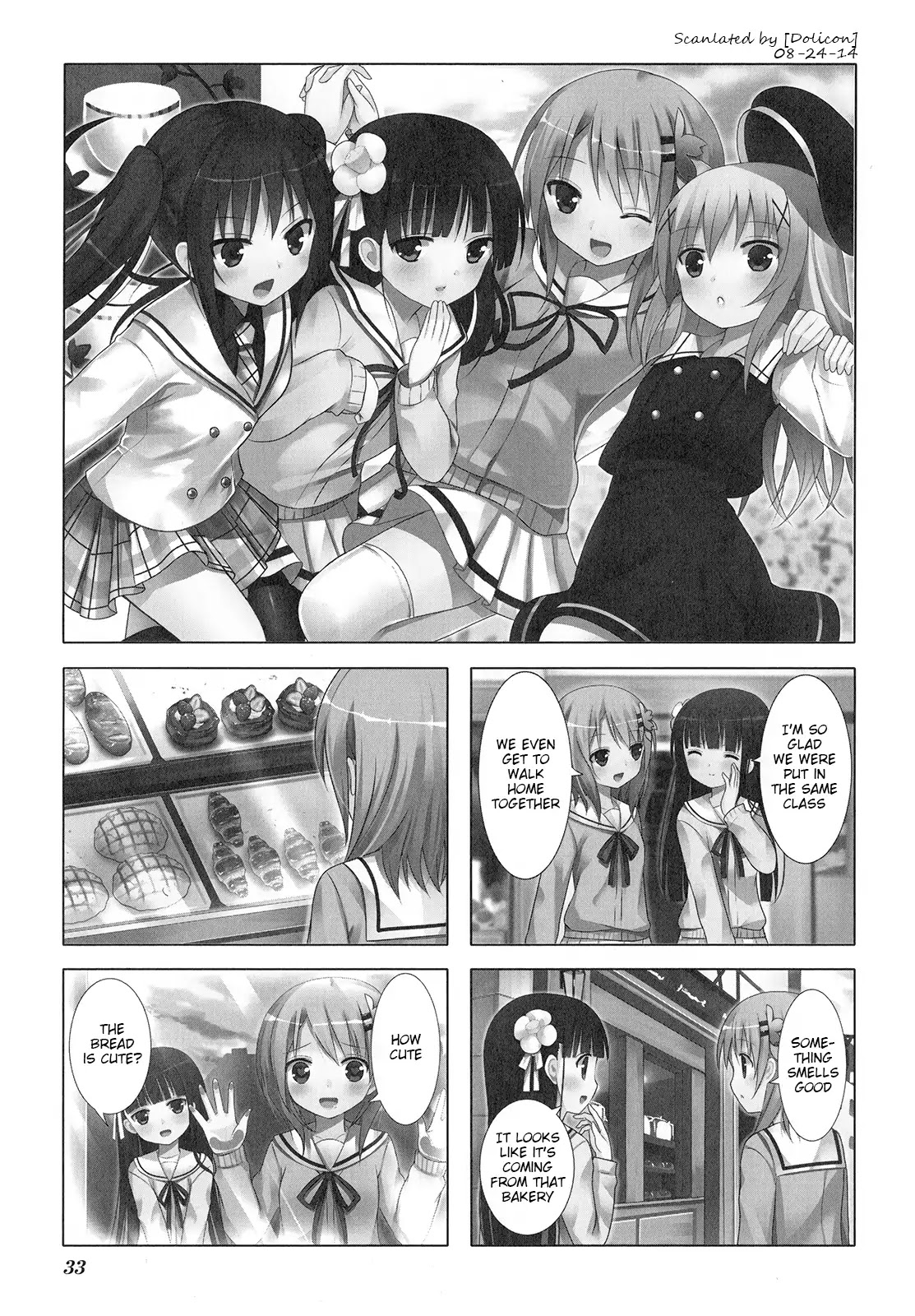 Gochuumon wa Usagi Desu ka? Chapter 1.4 page 1 - Vol.1 Chapter 4