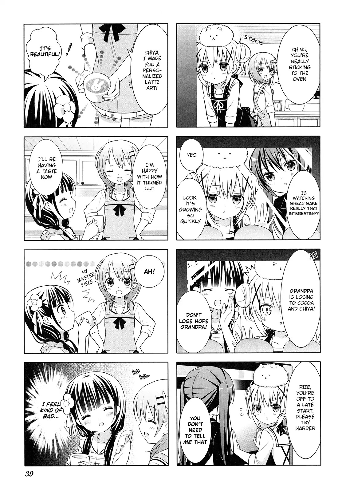 Gochuumon wa Usagi Desu ka? Chapter 1.4 page 7 - Vol.1 Chapter 4